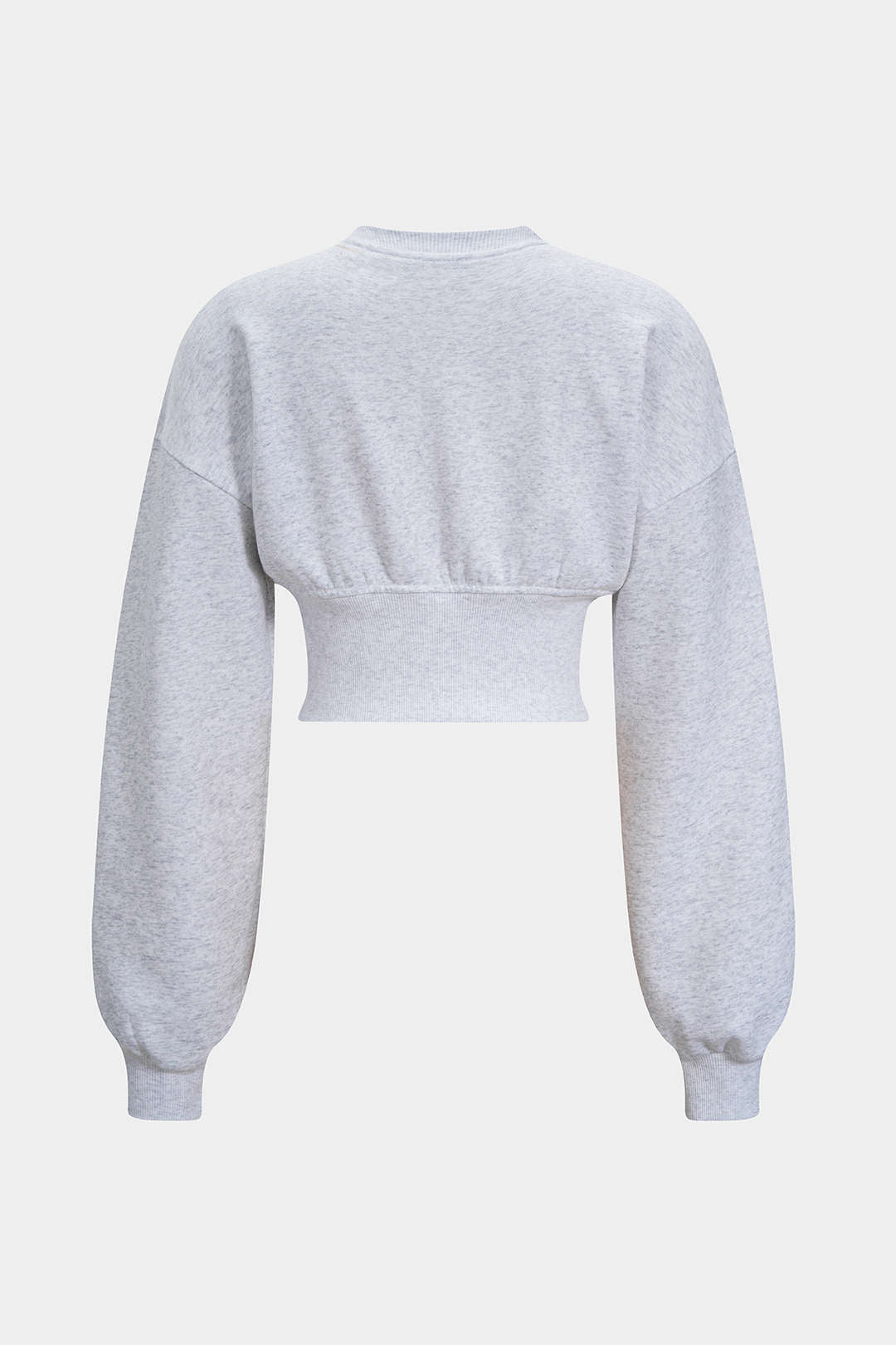 Letter Print Round Neck Long Sleeve Sweatshirt