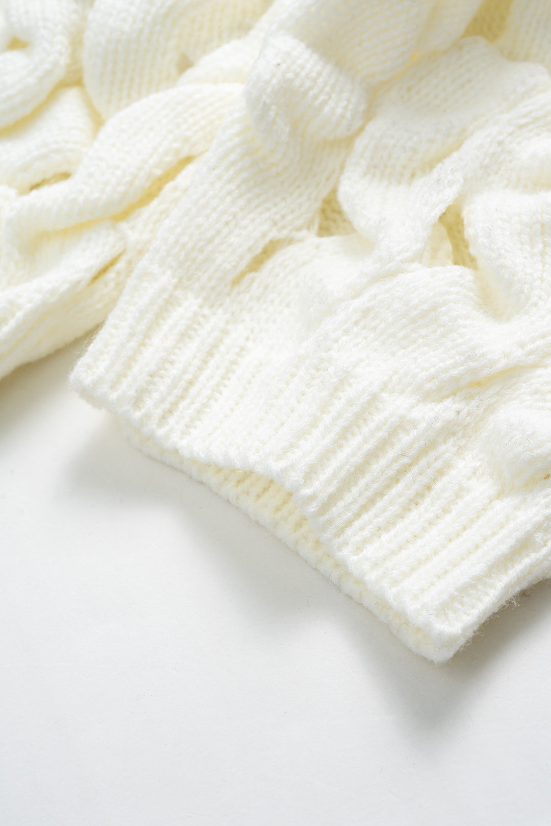 Durchbrochener Strickcardigan