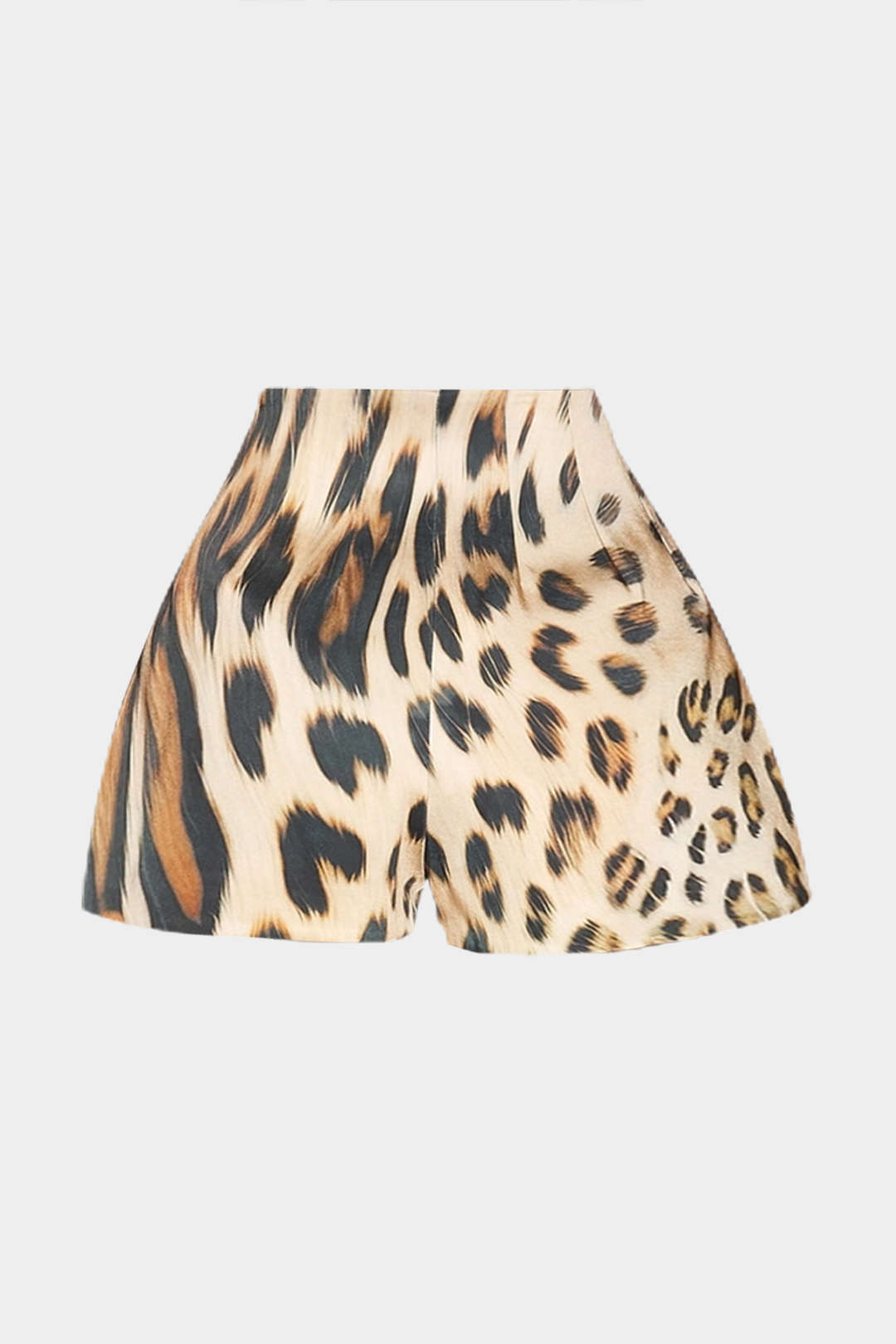 Shorts mit Leopardenmuster