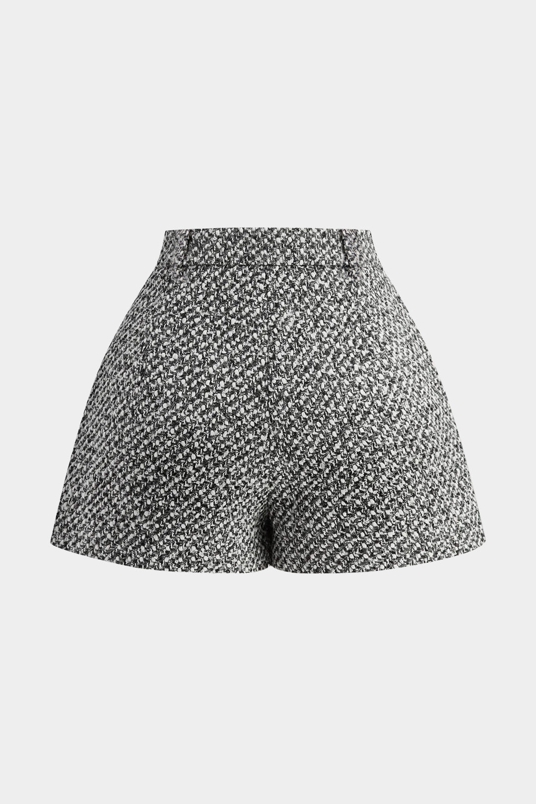 Shorts mit weitem Bein und Reißverschluss