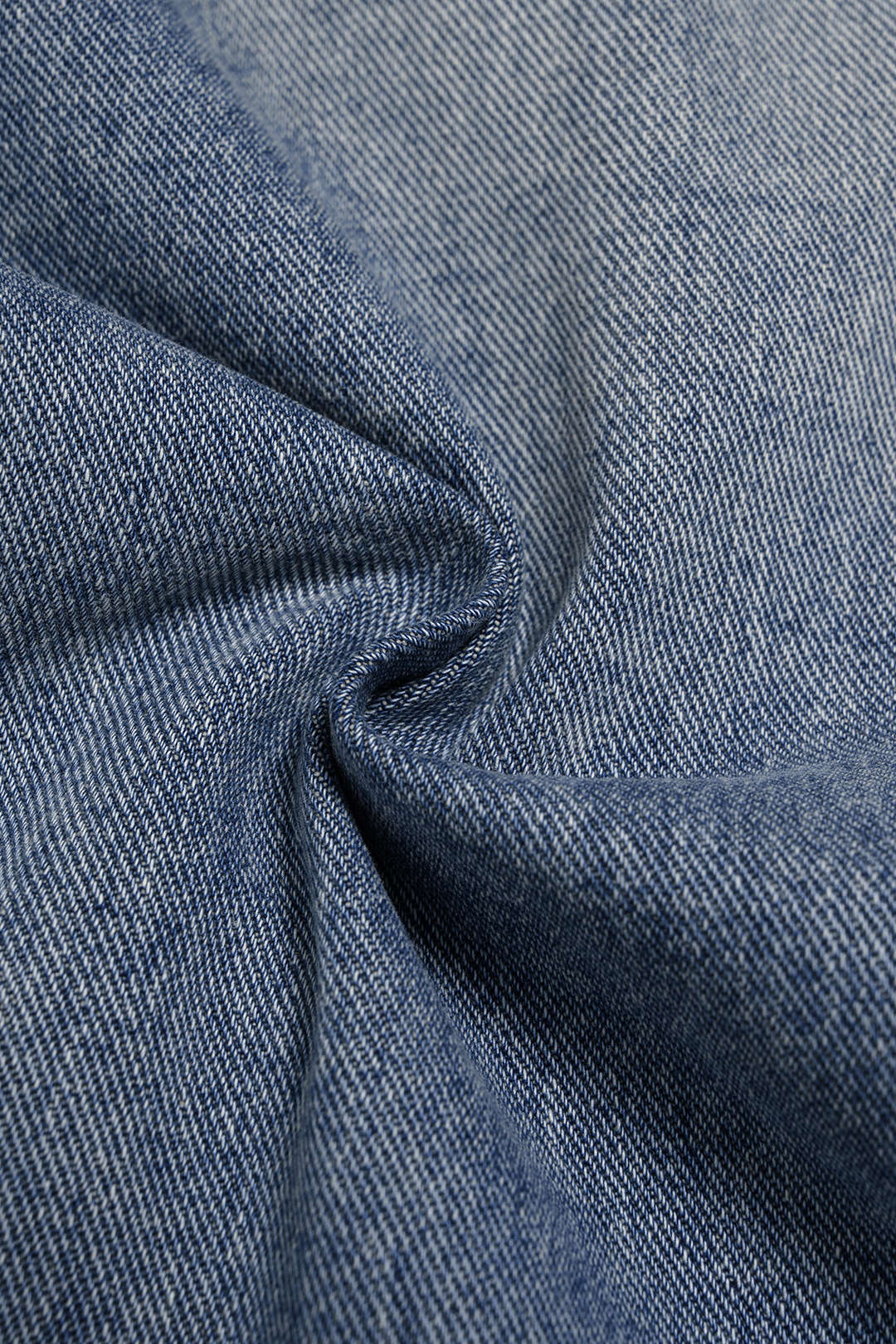 Denim-Barrel-Jeans mit Taschen