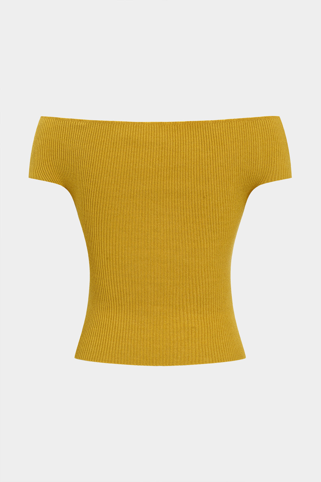 Knit Off Shoulder Short Sleeve Top