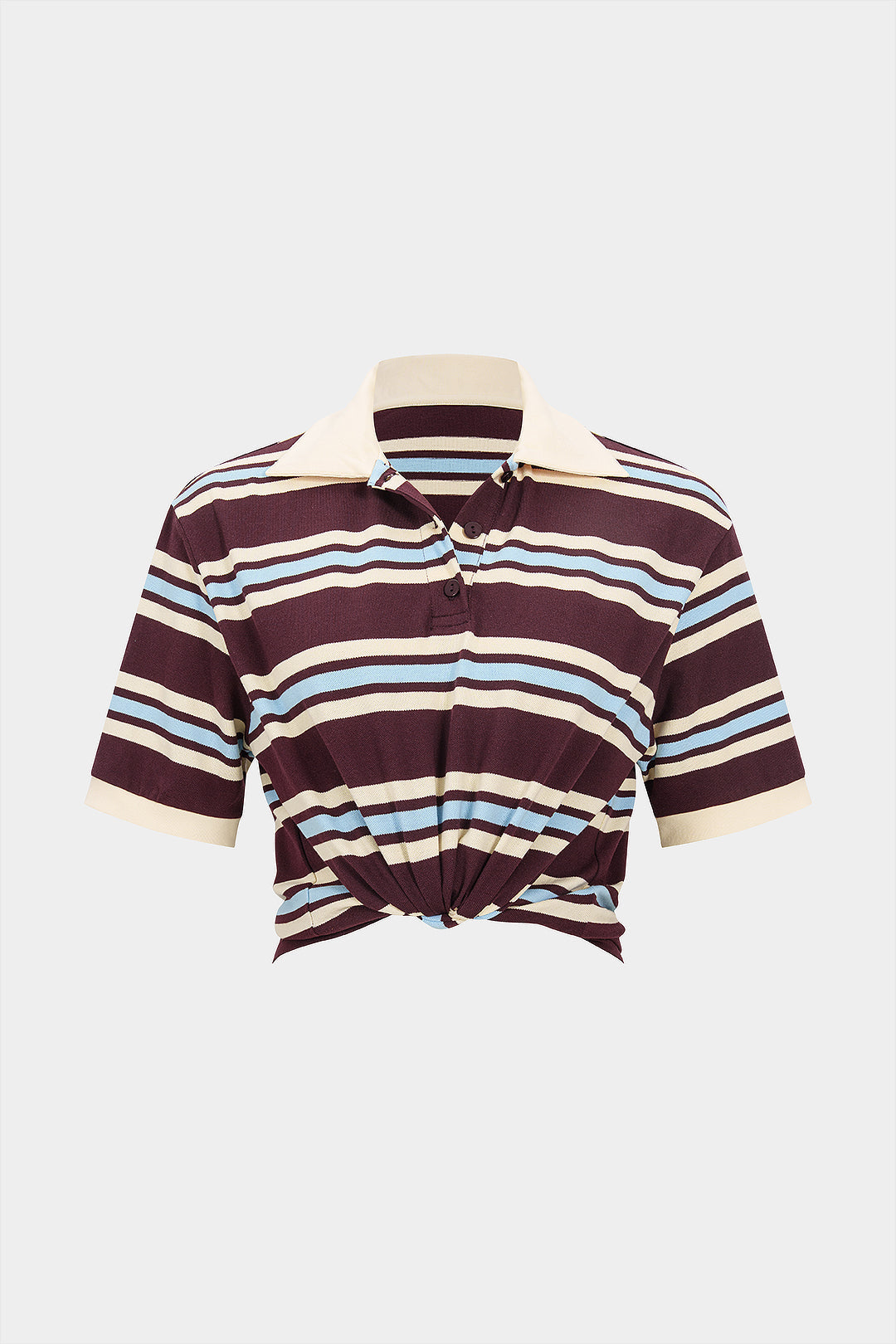T-shirt à manches courtes avec boutons