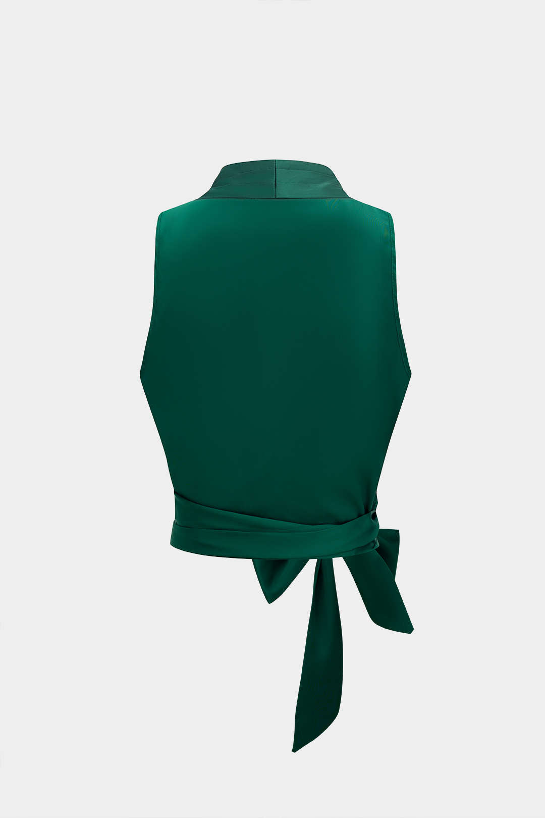 Débardeur croisé en satin