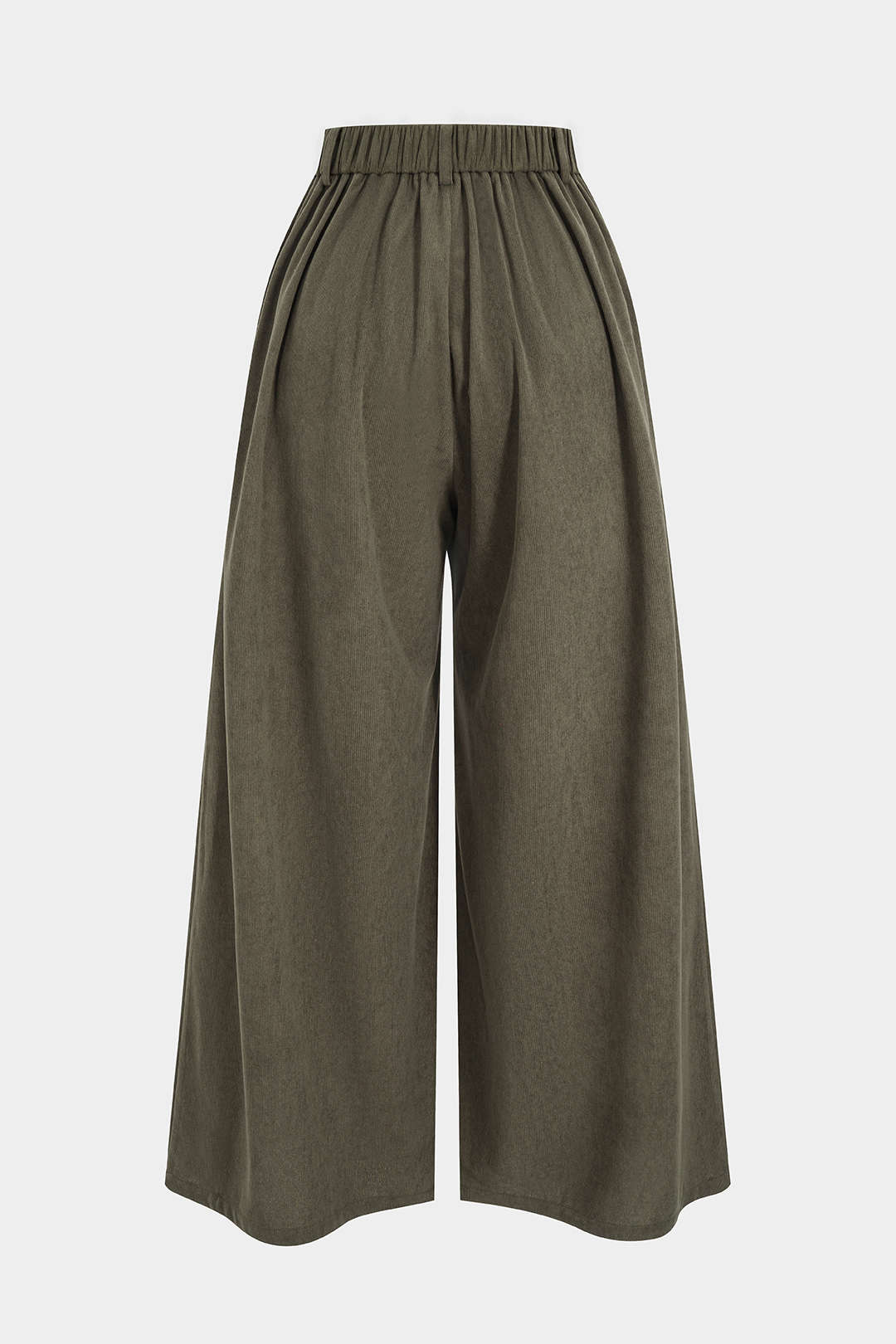 Corduroy Wide Leg Trousers