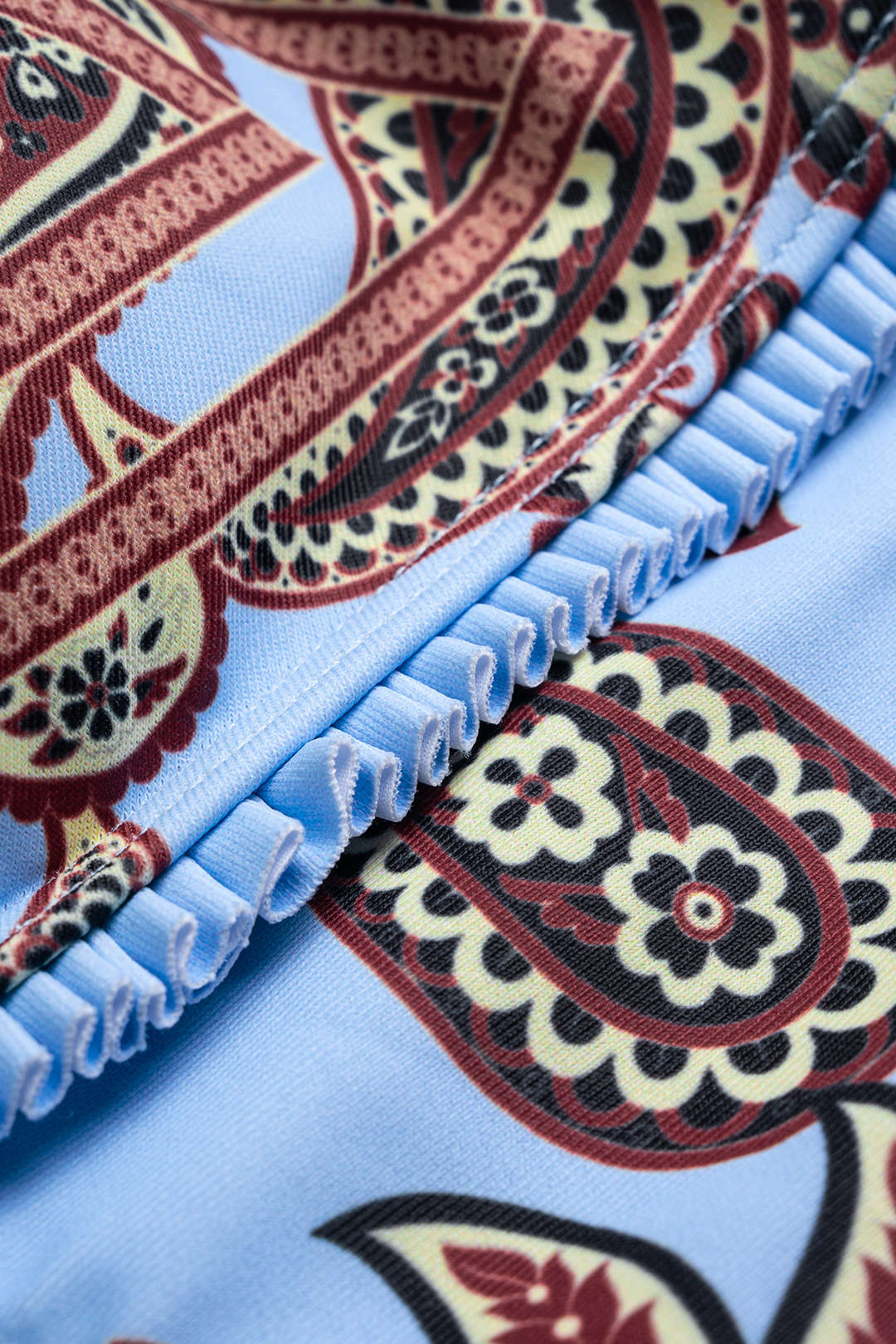Boho Print Neckholder-Bikini-Set