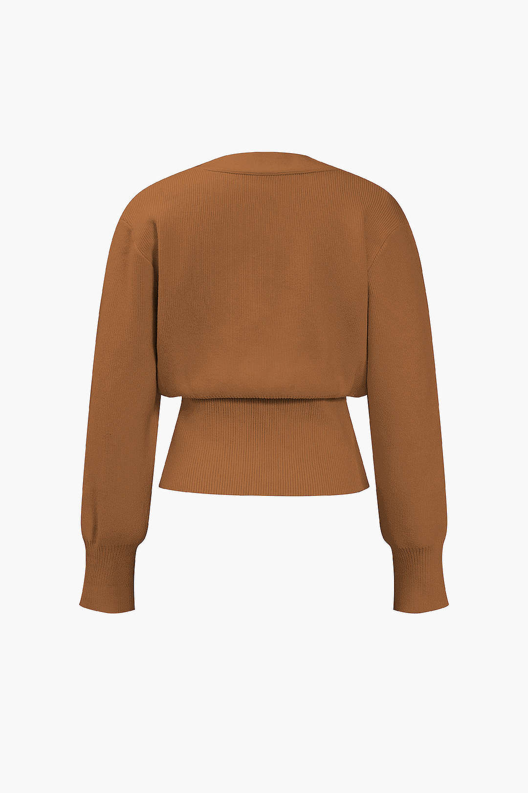 V-Neck Sweater Cardigan