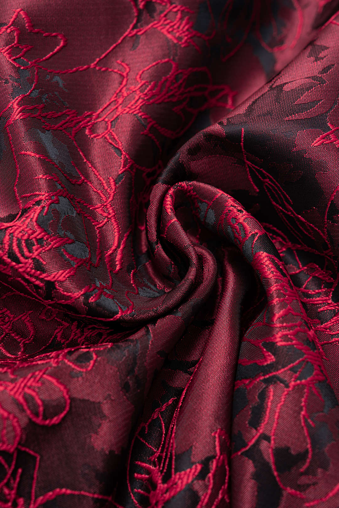 Blumenmuster Jacquard Carmen rückenfreies ärmelloses Minikleid