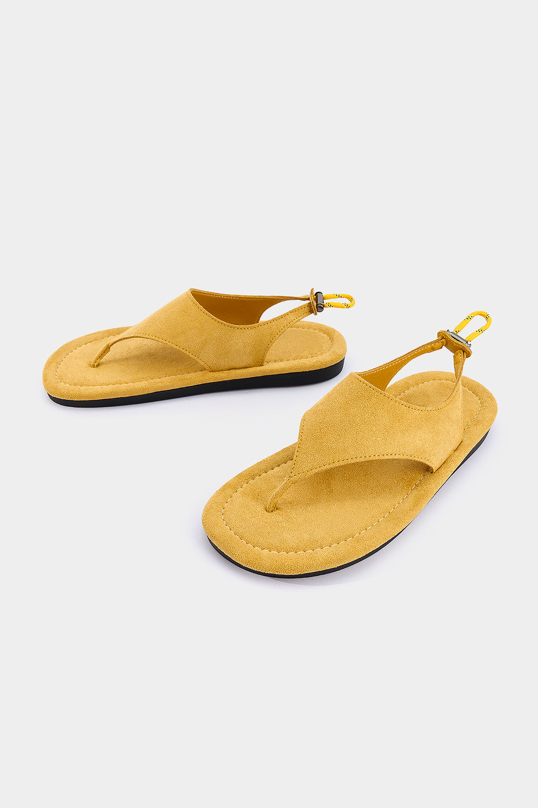 Flache Zehentrenner-Sandalen