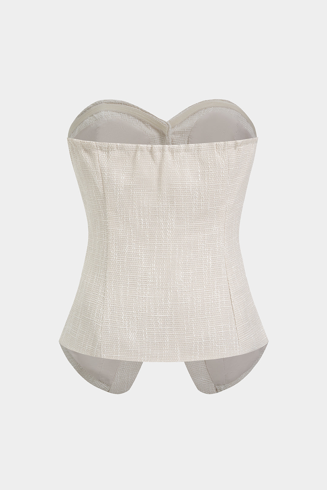 Tube-Top mit Knöpfen