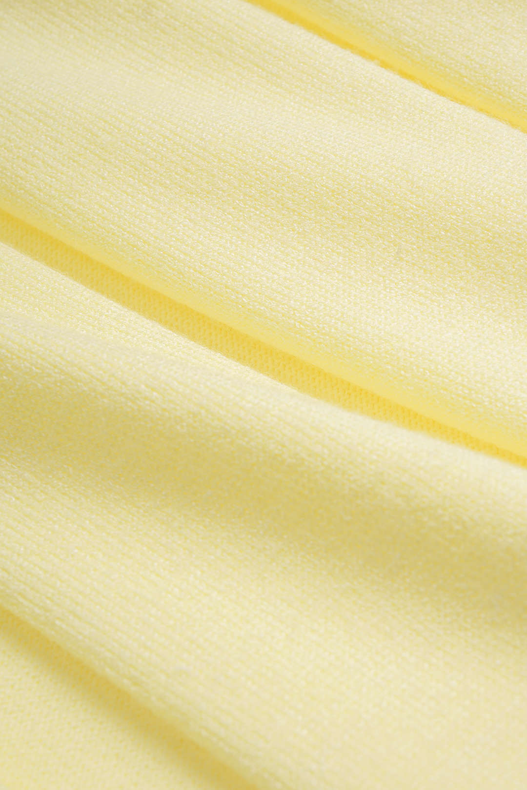 Knit V-Neck Slit Short Sleeve Dress