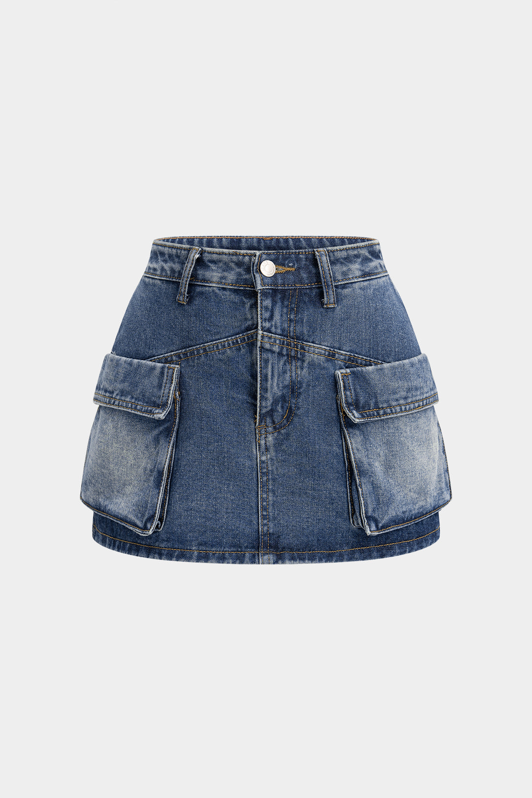 Denim Pocket Shorts
