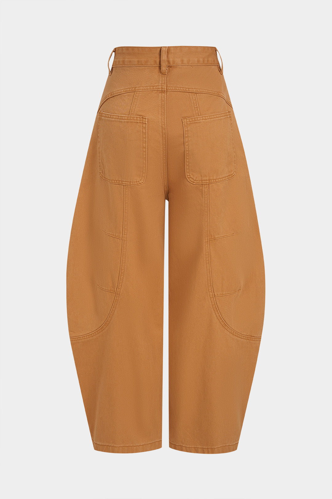 Denim Pocket Wide Leg Jeans