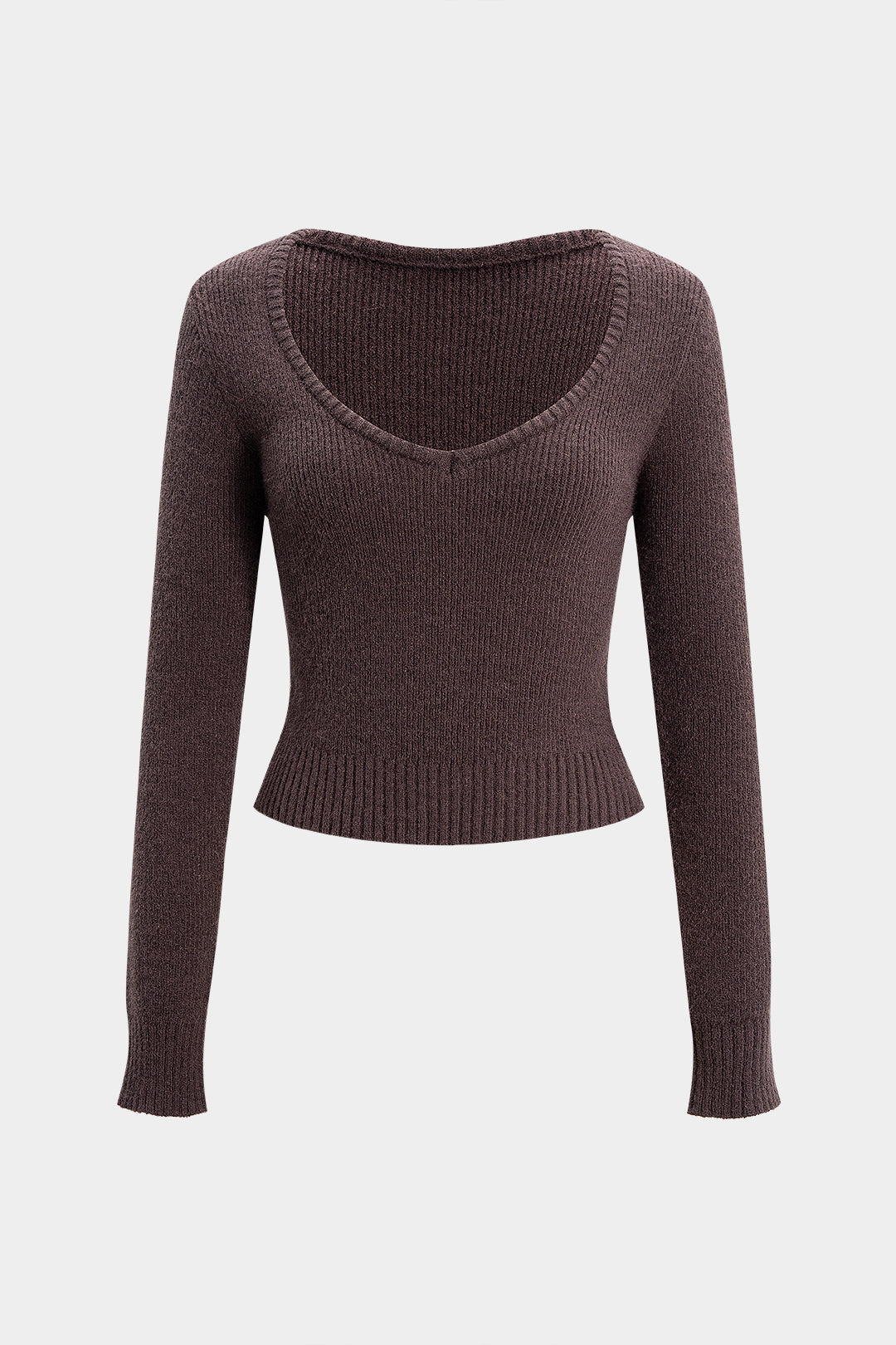 Knit Long-Sleeve Top