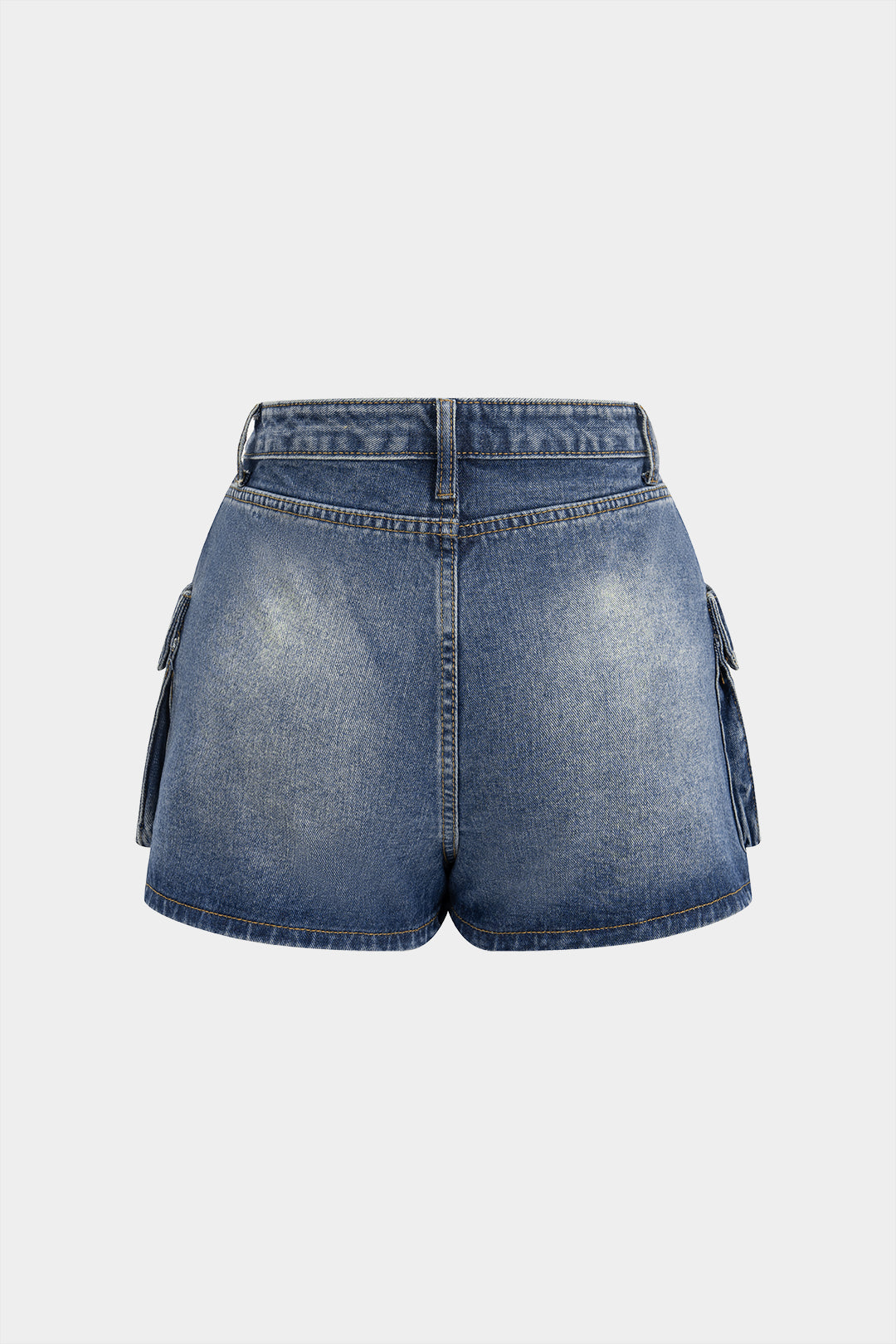 Denim Pocket Shorts