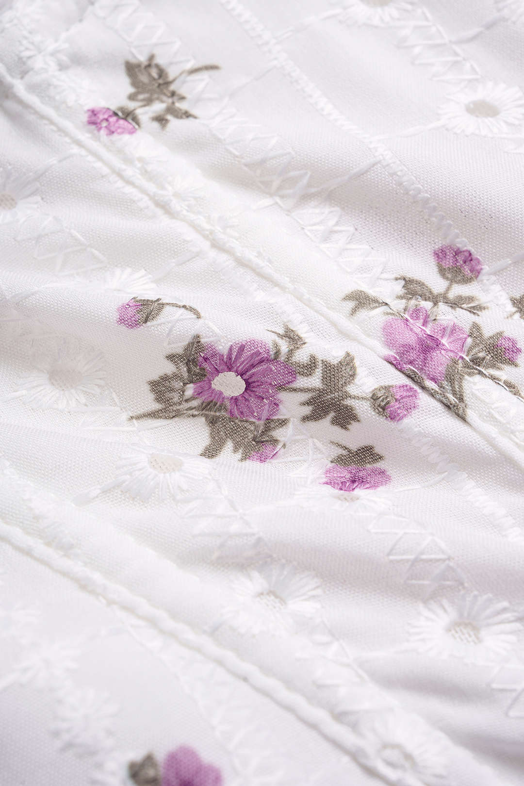 Korsettoberteil mit Blumenmuster, Spitze und Cut-Outs
