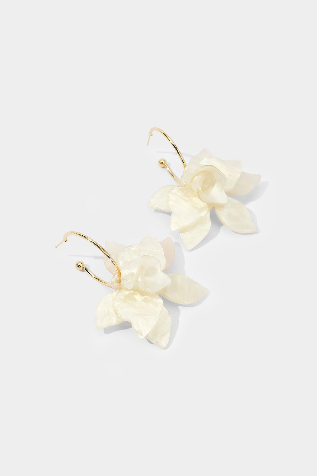Blumenohrringe