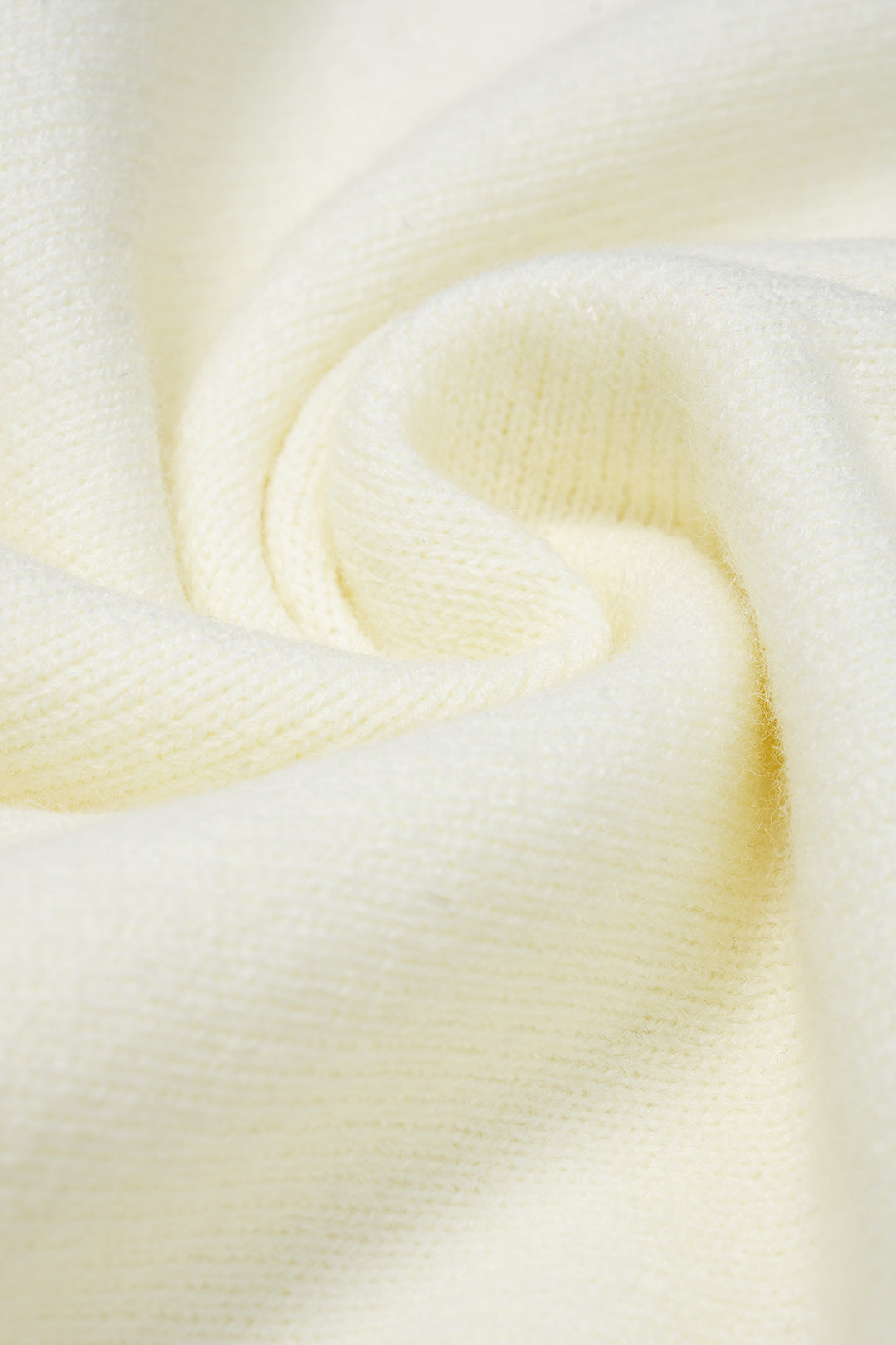 Knit One Shoulder Tie-Back Batwing Long-Sleeve Top