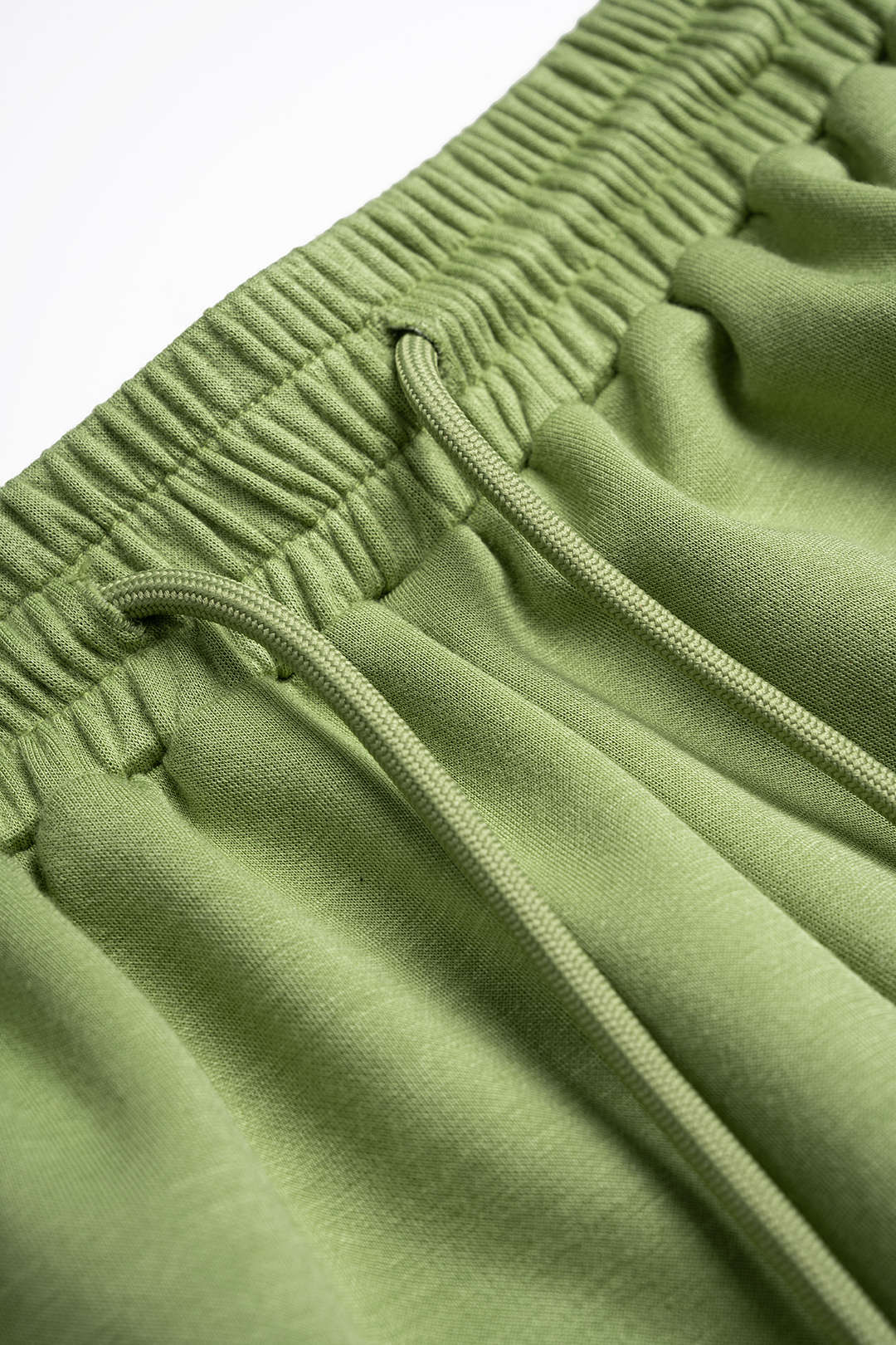 Striped Round Neck Short Sleeve T-Shirt And Drawstring Tie-Up Shorts Set