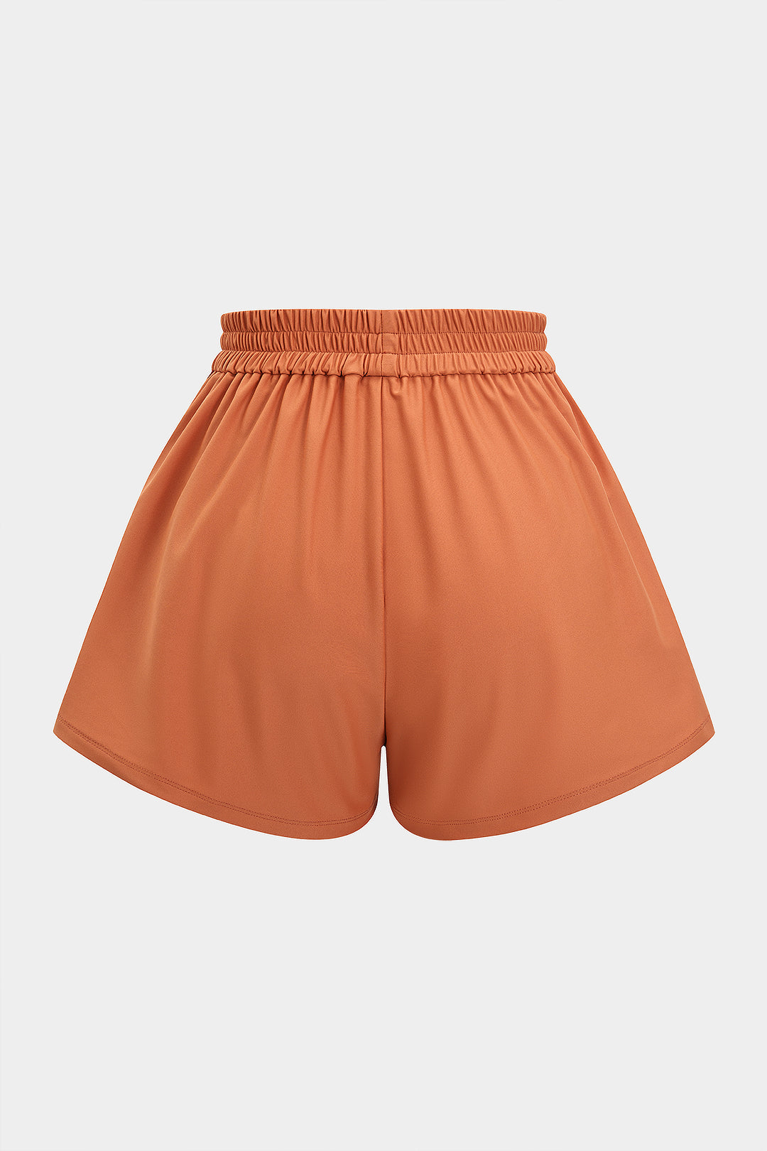Kontrastierende Weite-Bein-Shorts