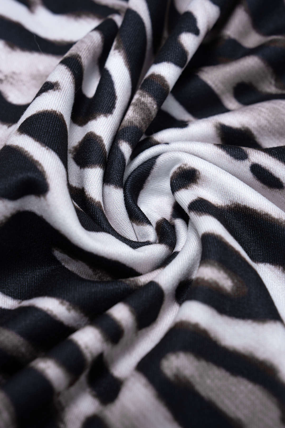 Leopard Halter V-Ausschnitt Rückenfreies Ärmelloses Maxikleid zum Binden