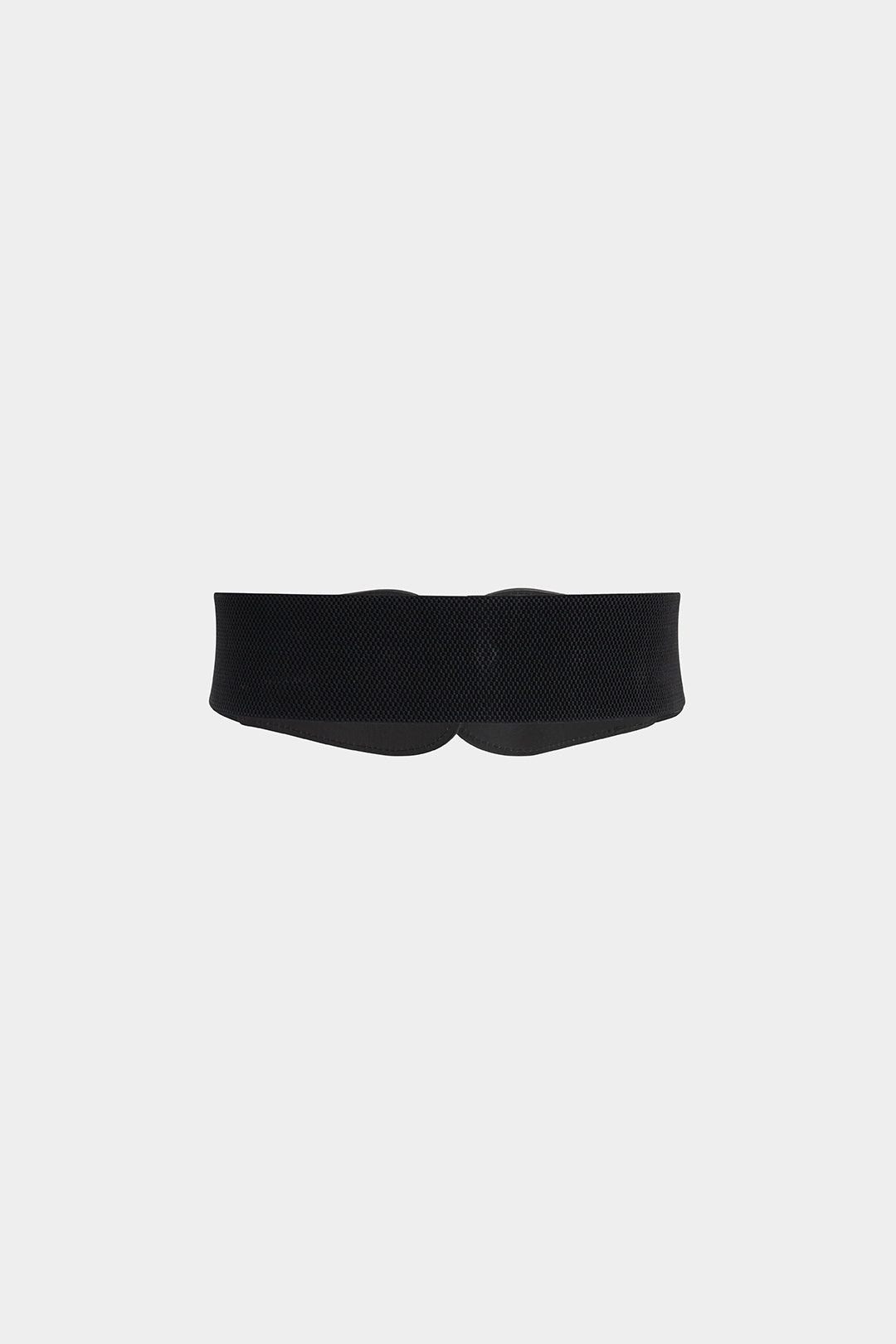 Corset en similicuir métallisé
