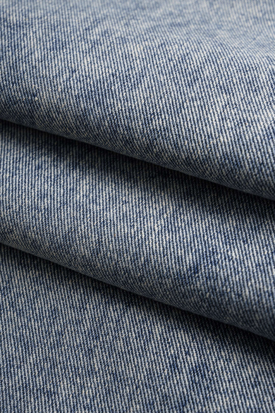 Jean large en denim à rayures contrastantes