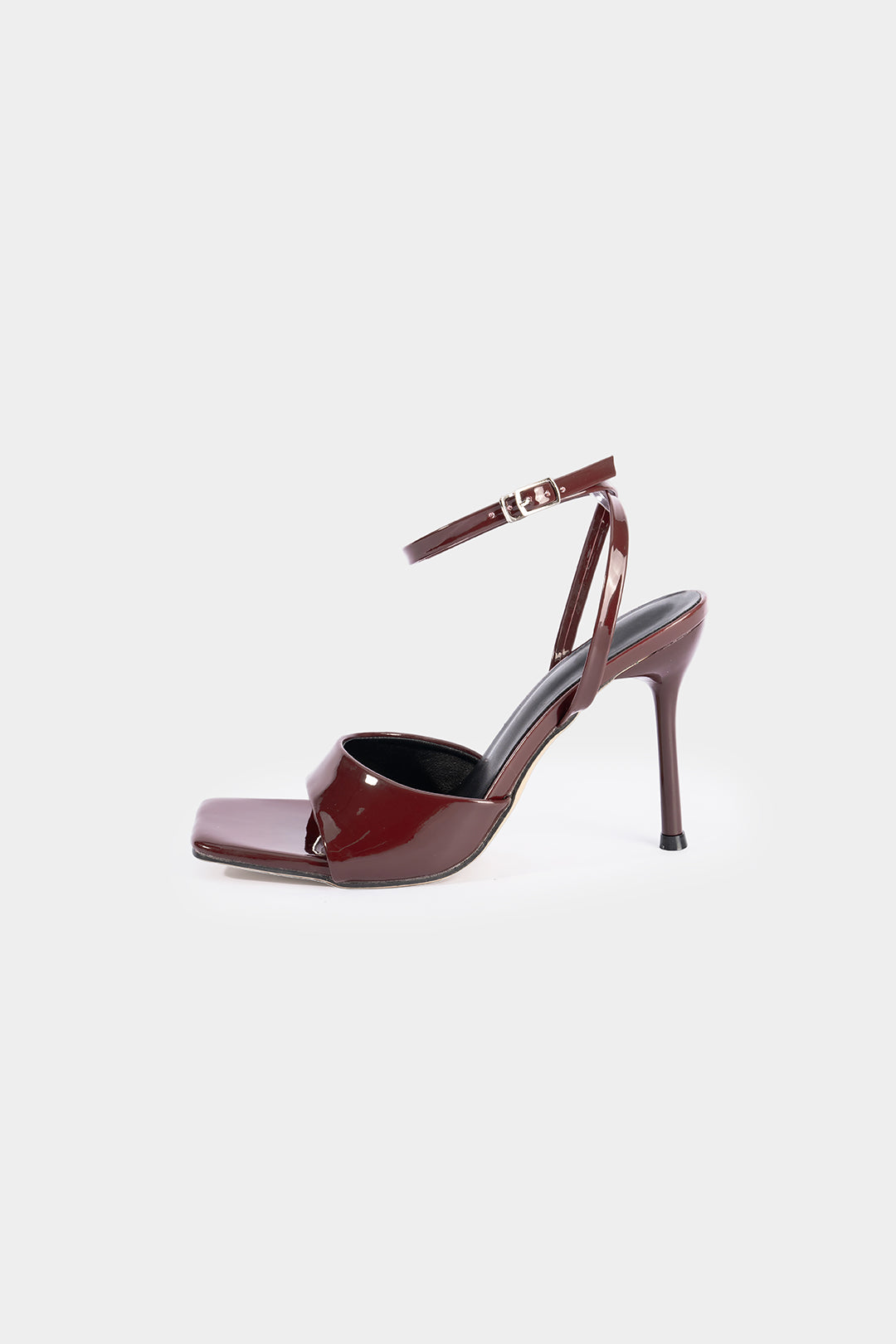 Absatzschuhe mit Karree-Zehenpartie