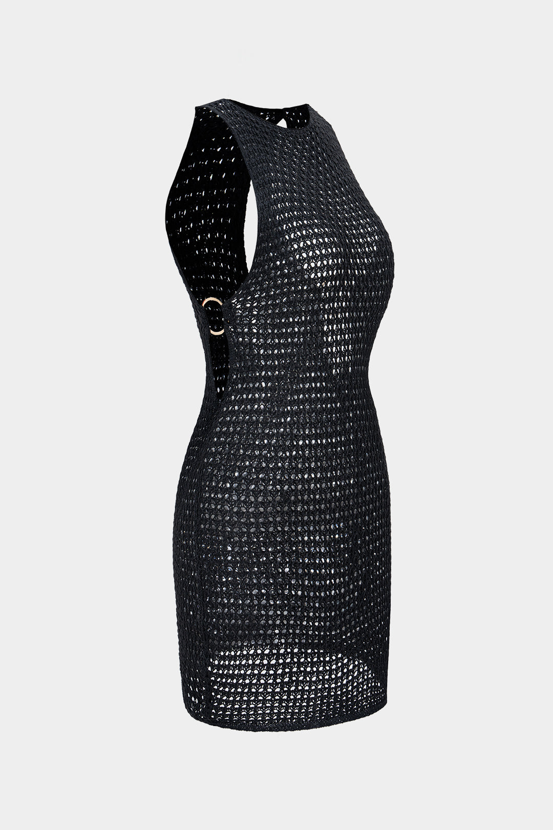 Open Knit Hollow Out Cover Up