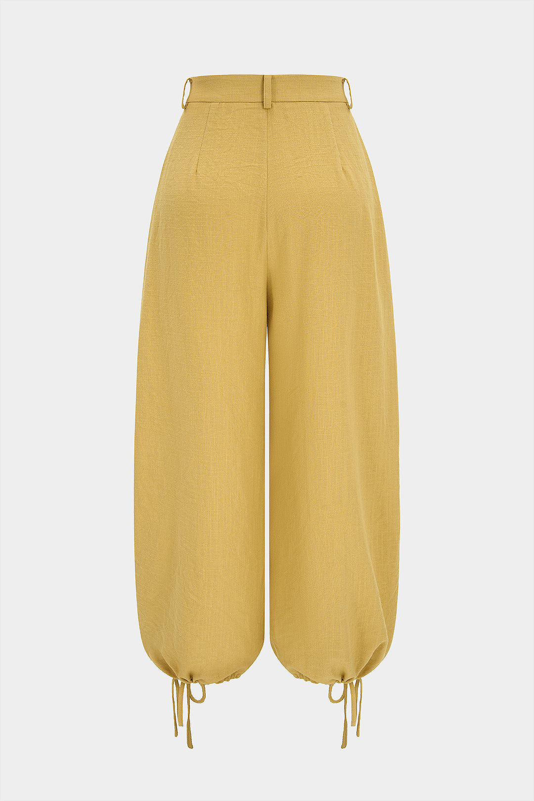 Hose mit Knopfleiste und Bindeband