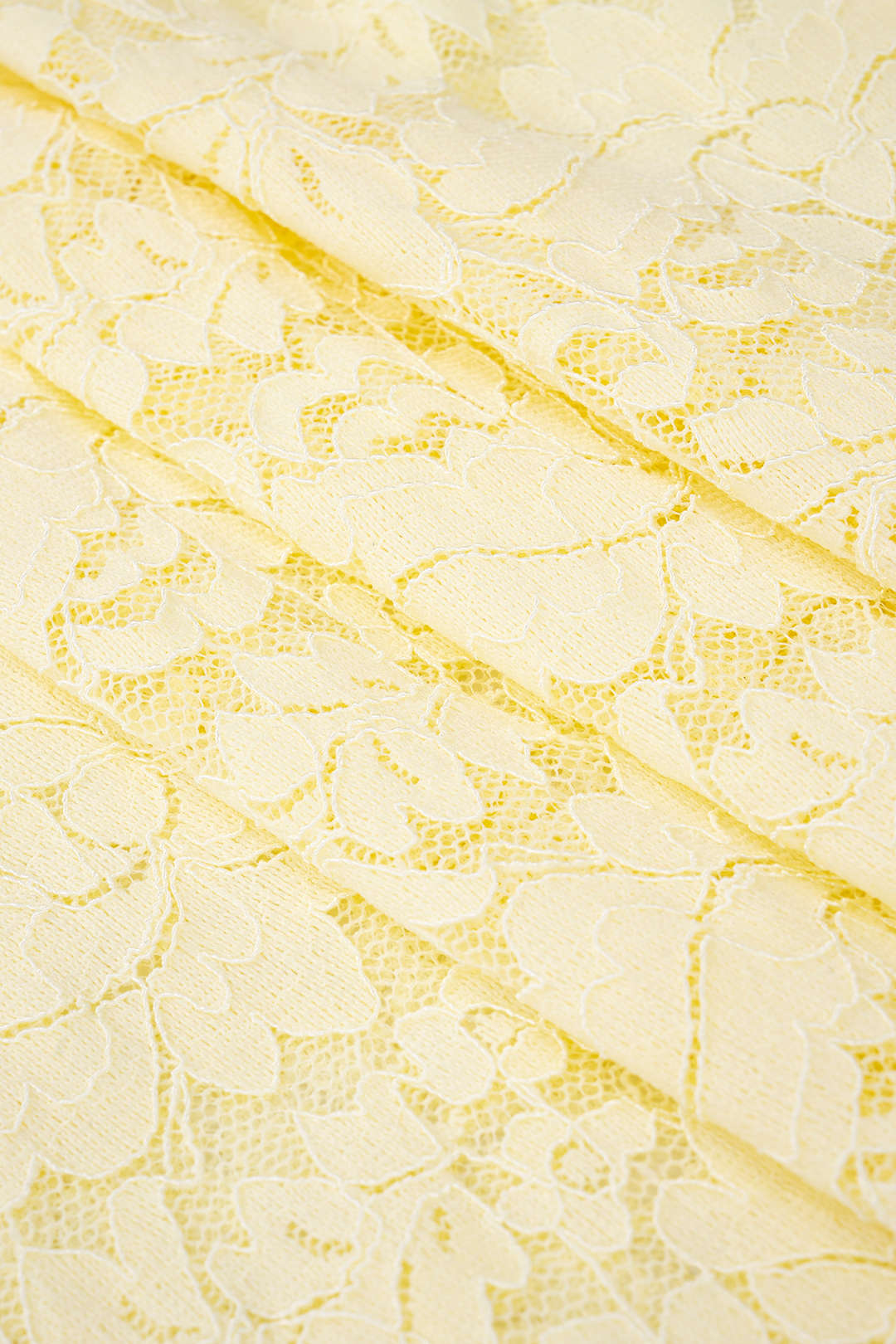 Knit Patchwork Floral Lace Polo Collar Short-Sleeve Top