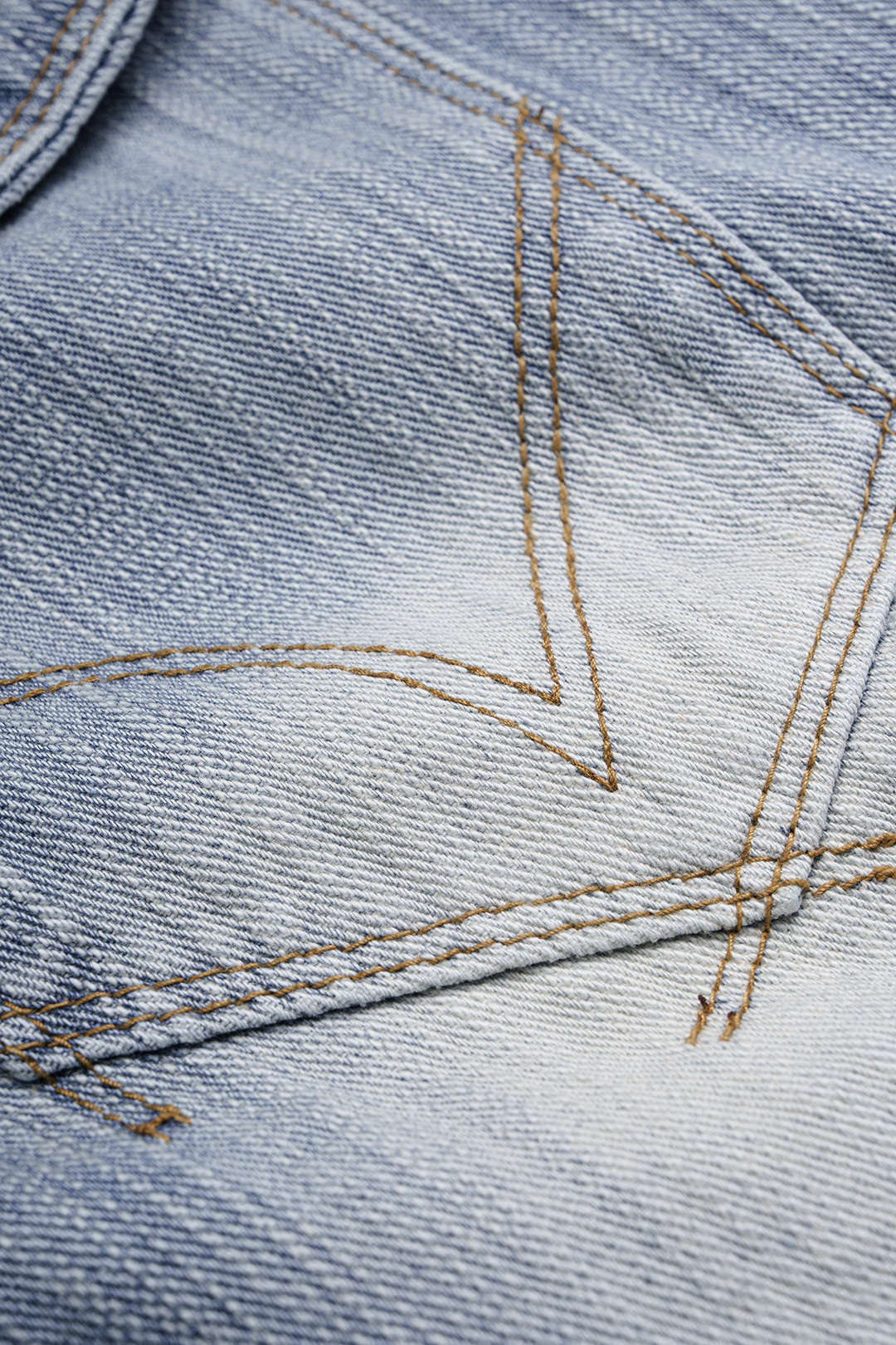Shorts larges en jean taille haute
