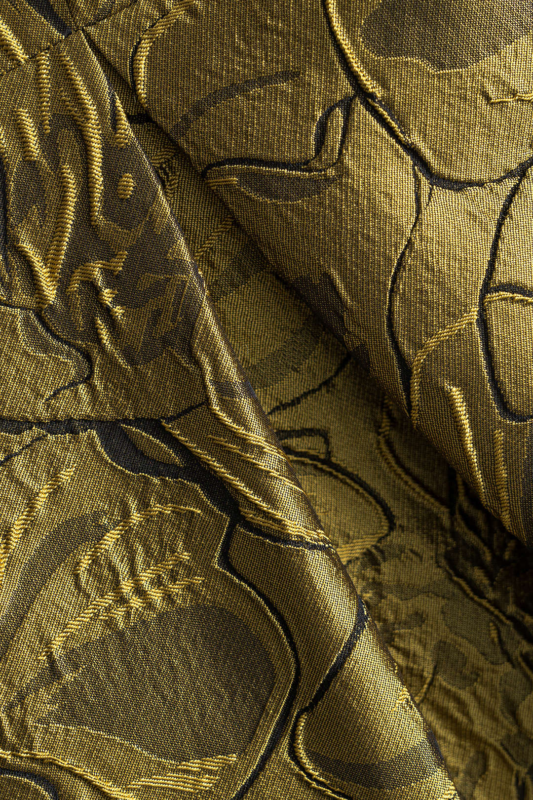 Ärmelloses Jacquard-Minikleid mit Raffungen