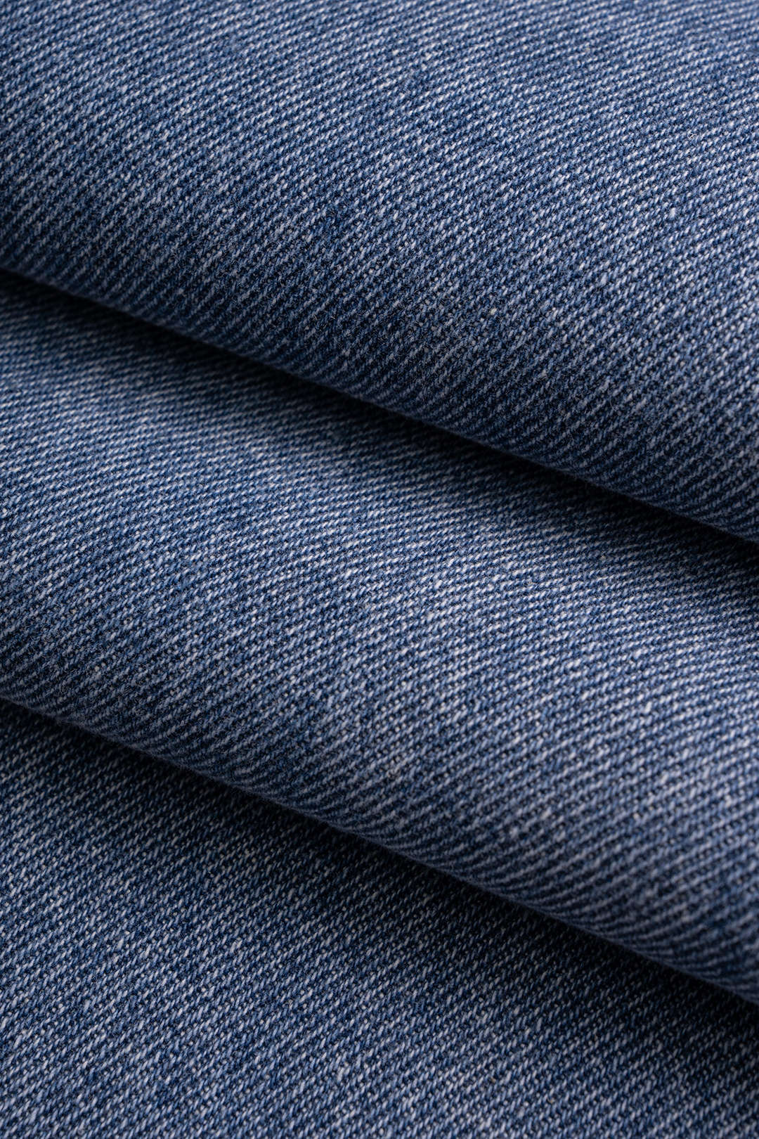Denim Striped Tie Front Asymmetrical Jeans
