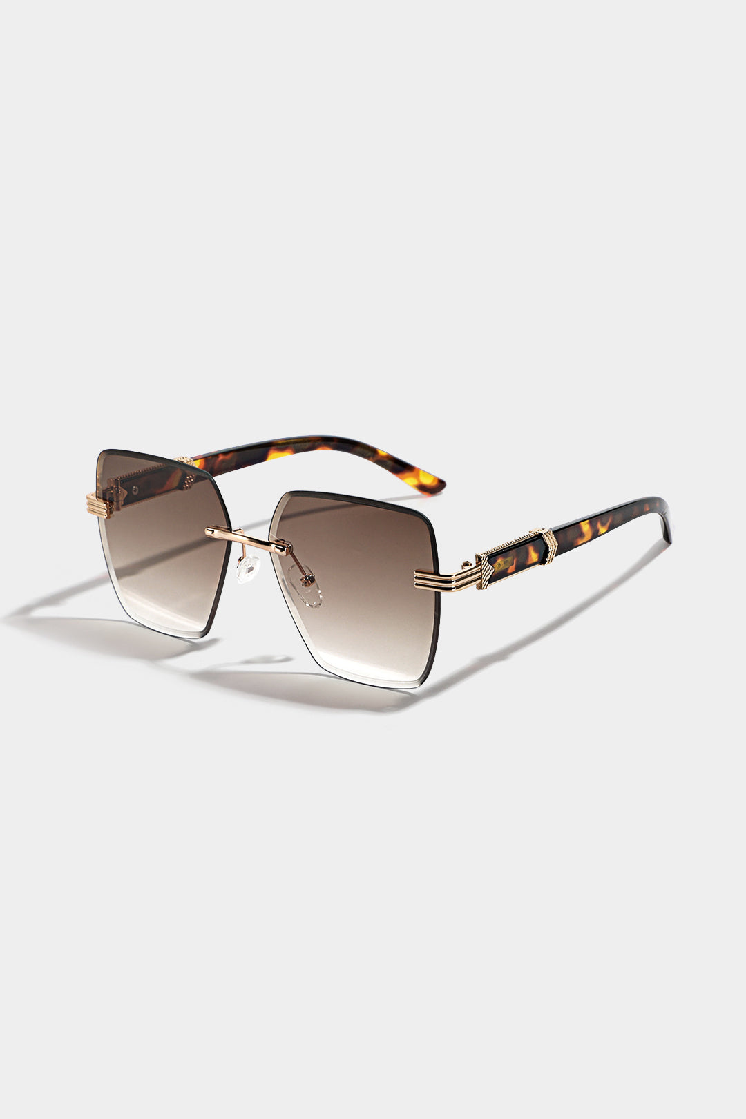 Randlose quadratische Sonnenbrille
