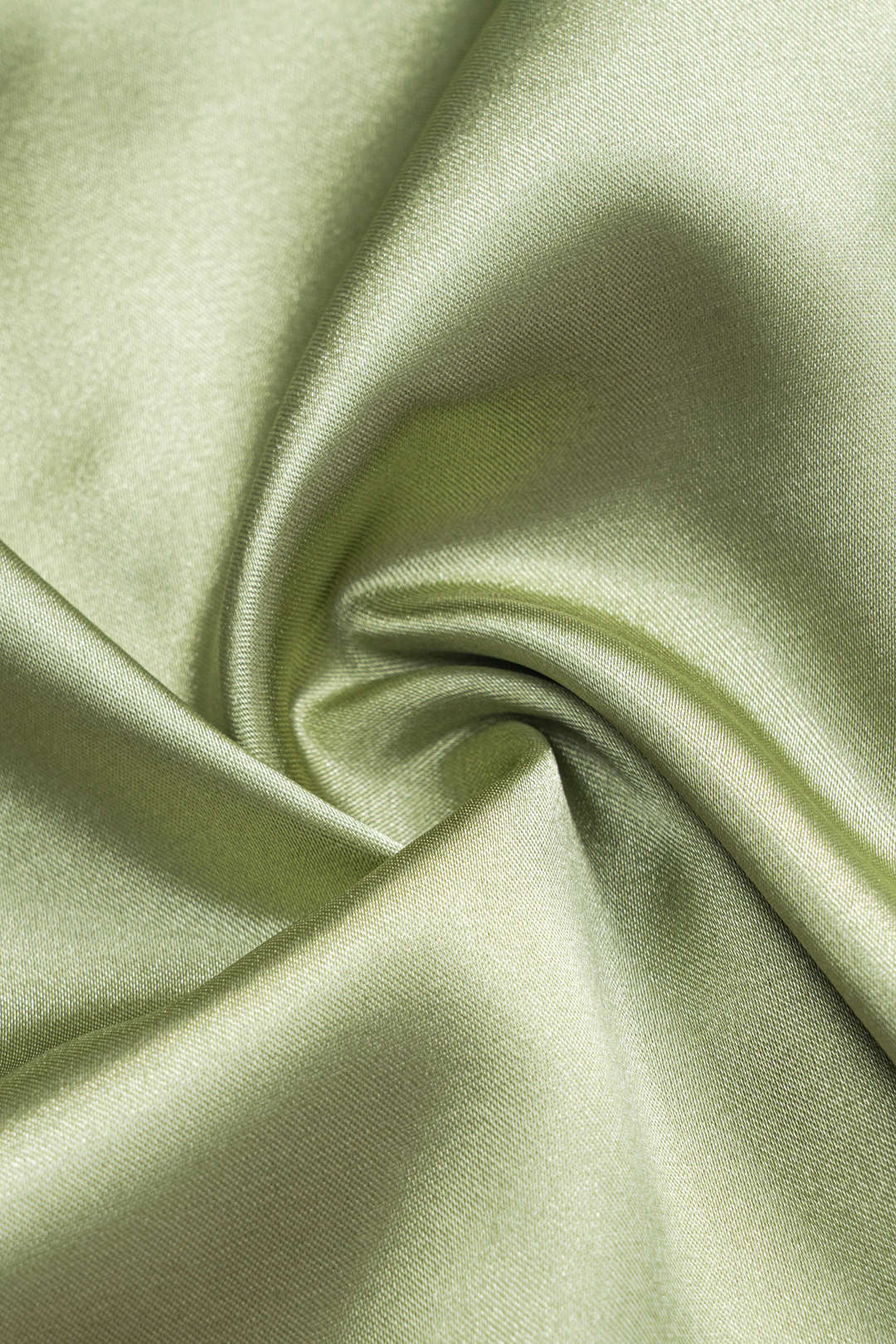 Solid Satin Zipper Skirt