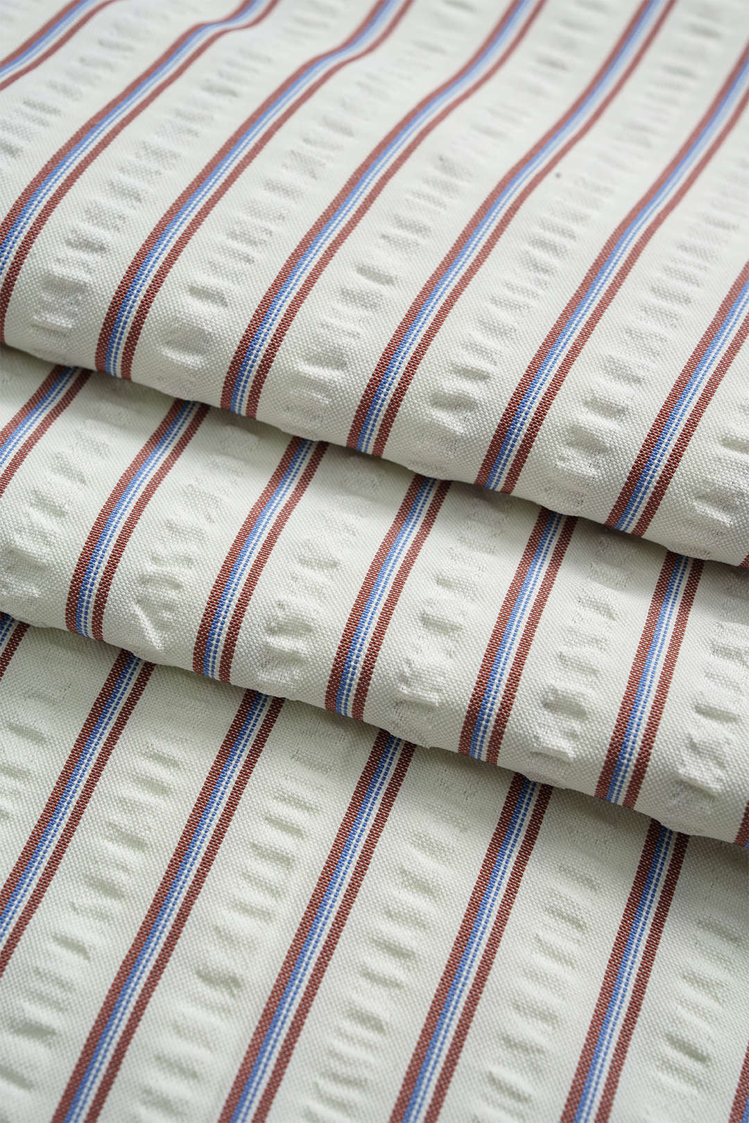 Stripes Print Drawstring Straight Leg Trousers