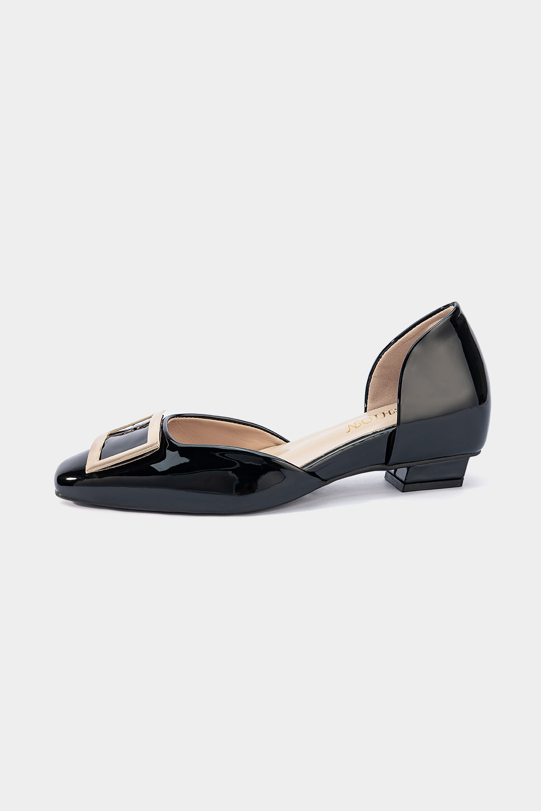 Ballerines en cuir
