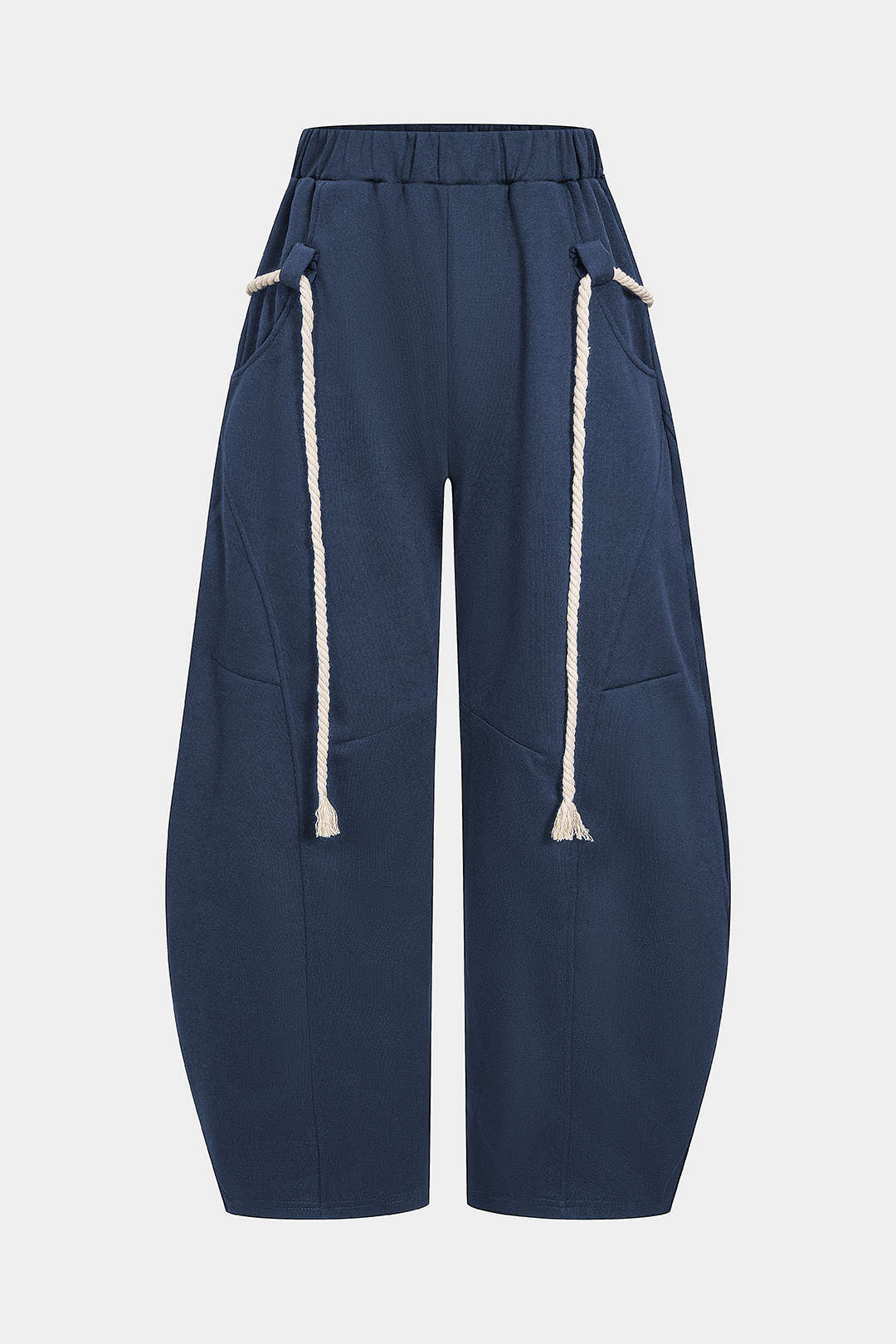 Pantalon ample à cordon de serrage