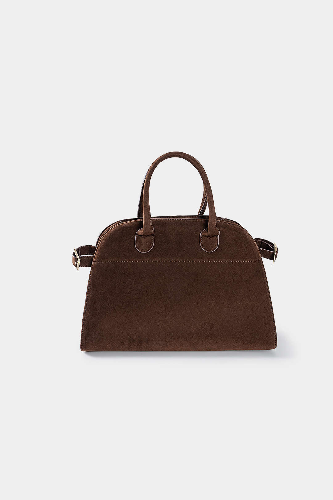 Faux Suede Tote Bag