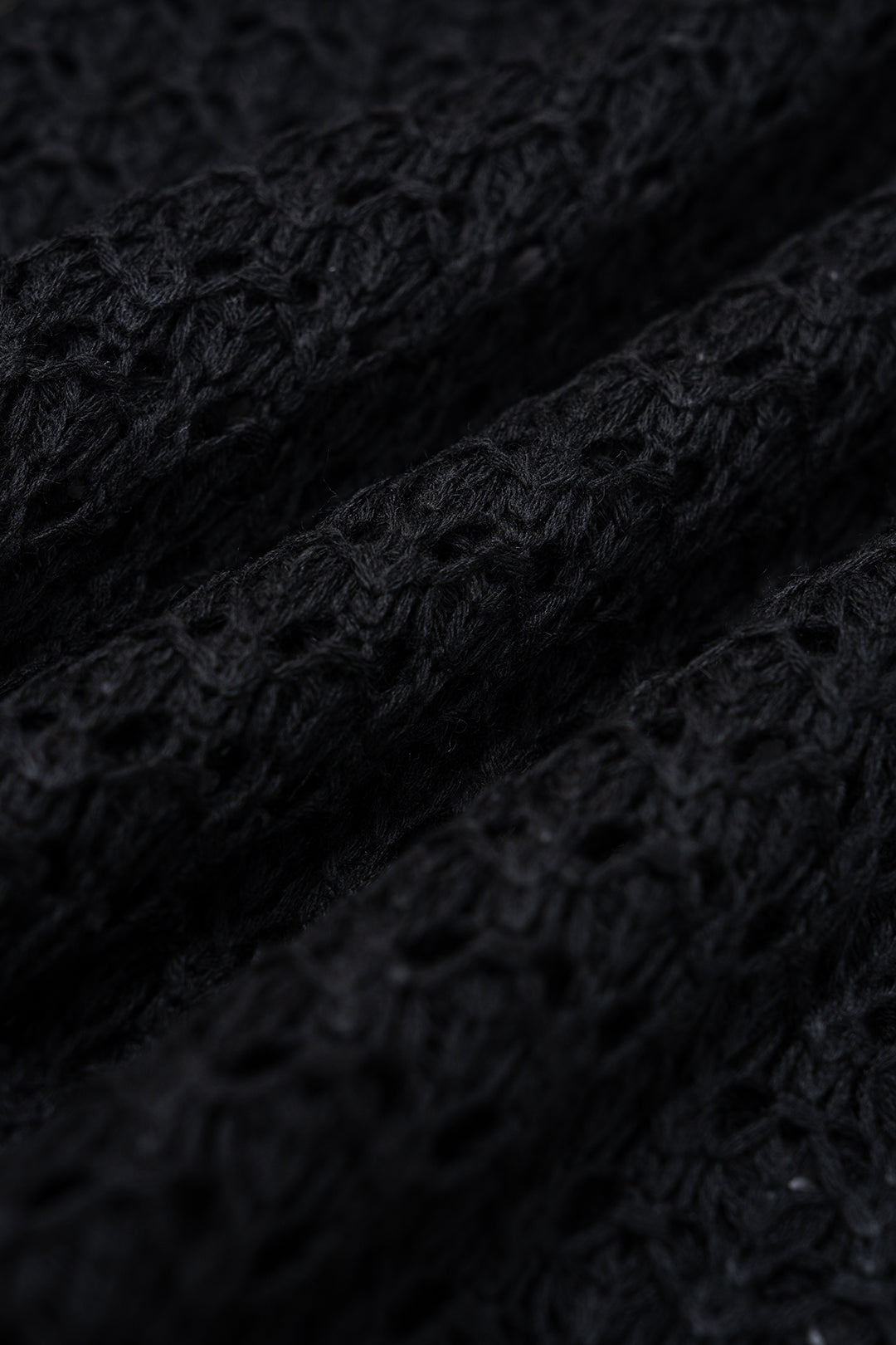 Open Knit Hollow Out Cover Up