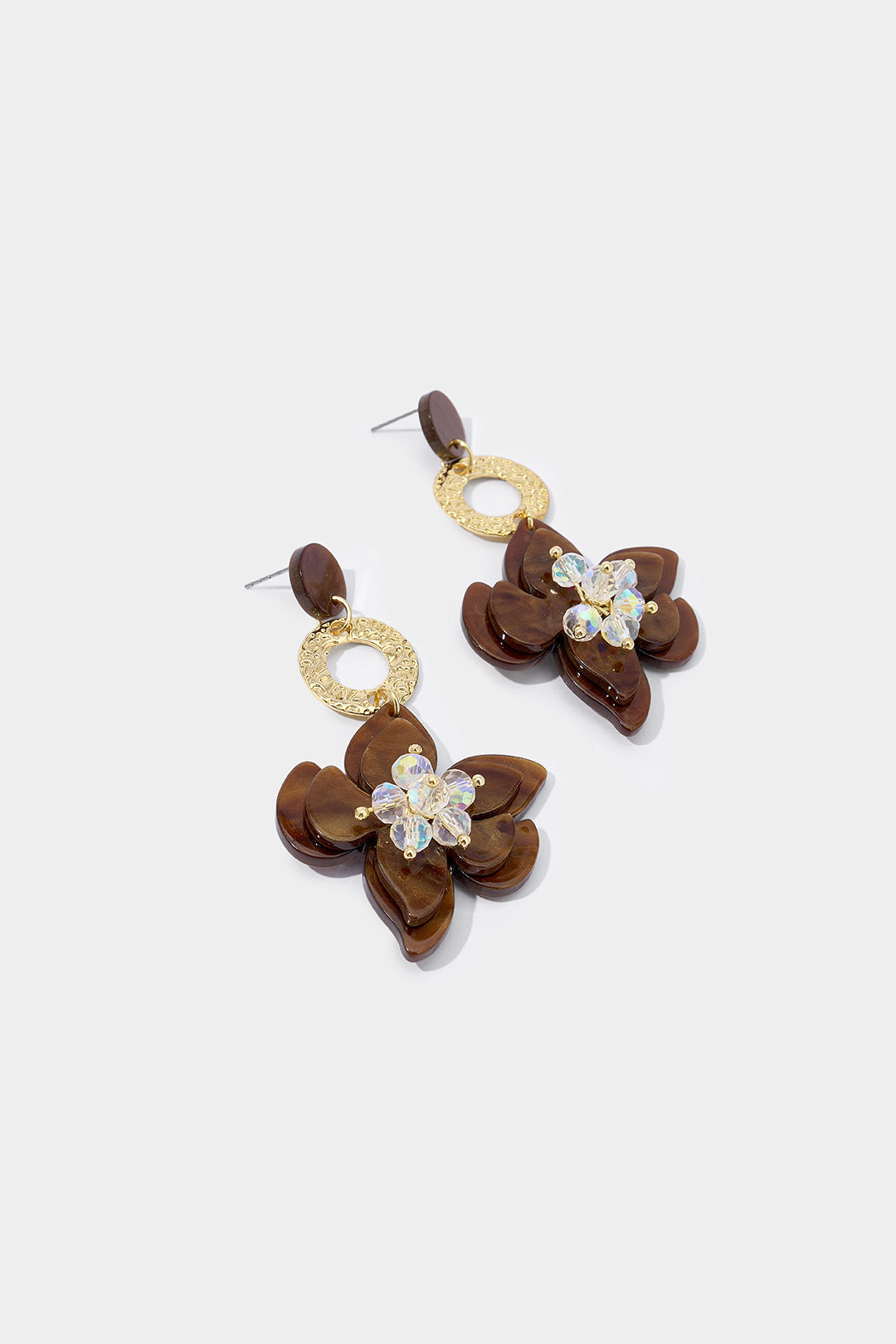 3D Flower Earrings