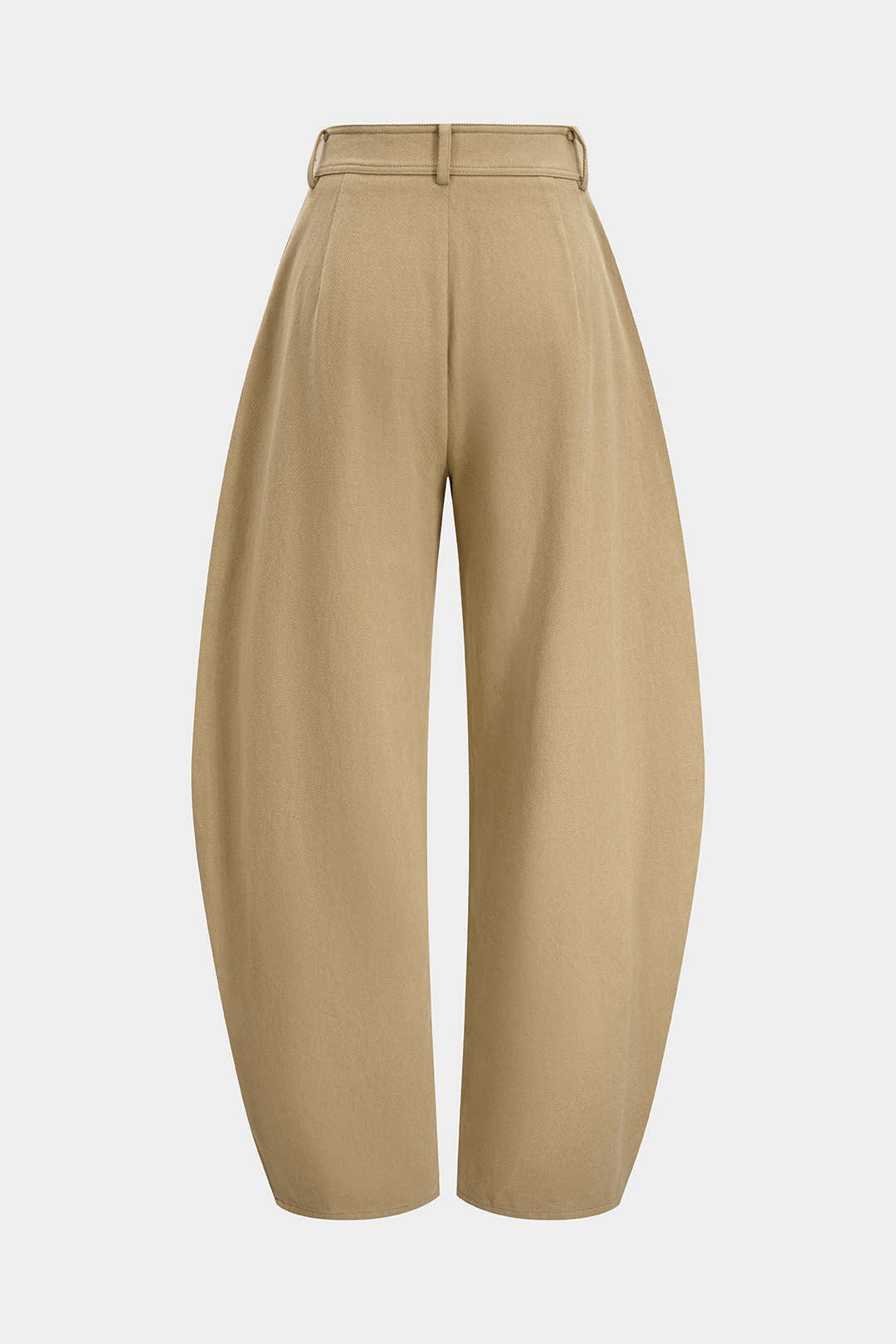 Hose mit doppeltem Bund und Cut-Out-Taschen