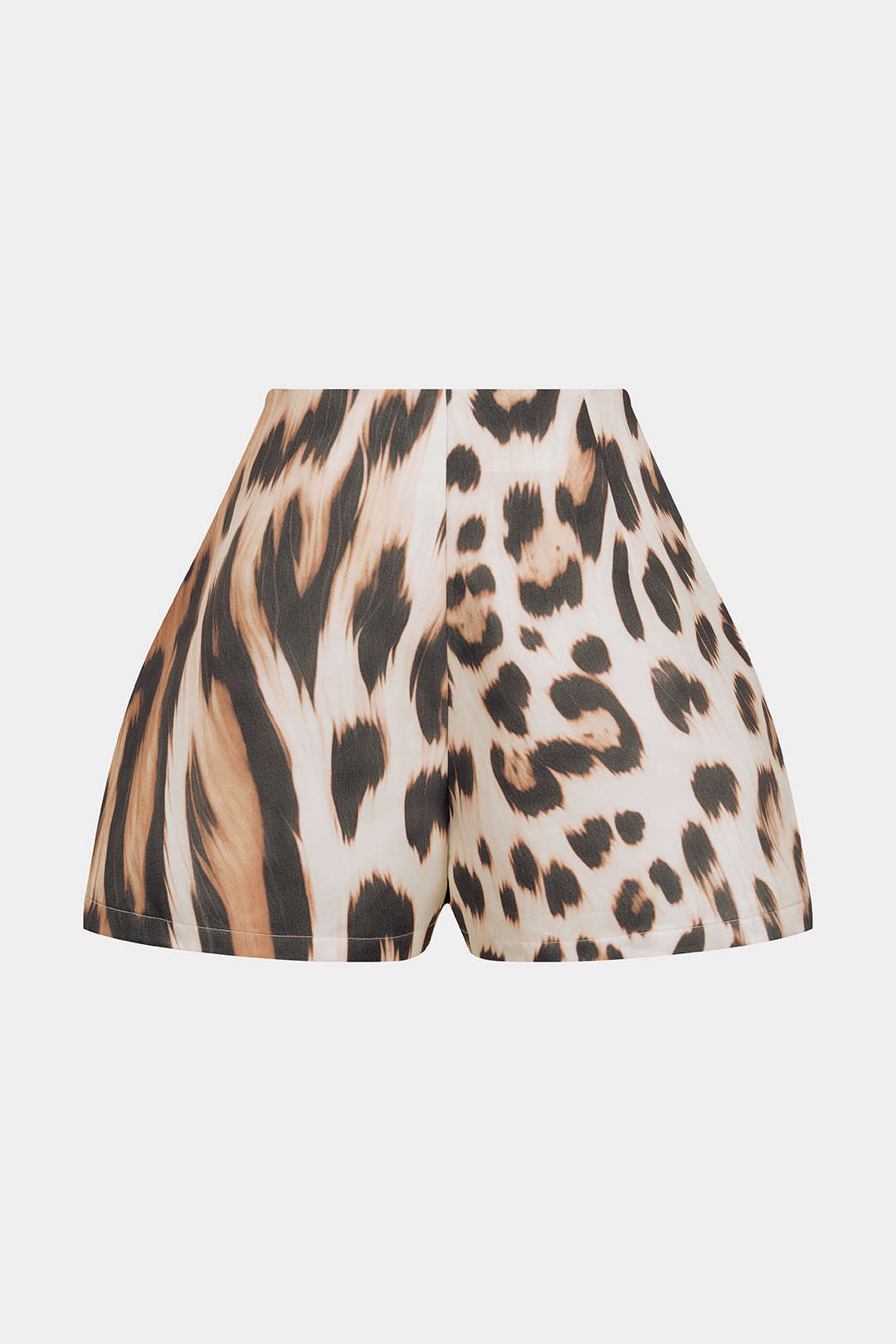 Shorts mit Leopardenmuster