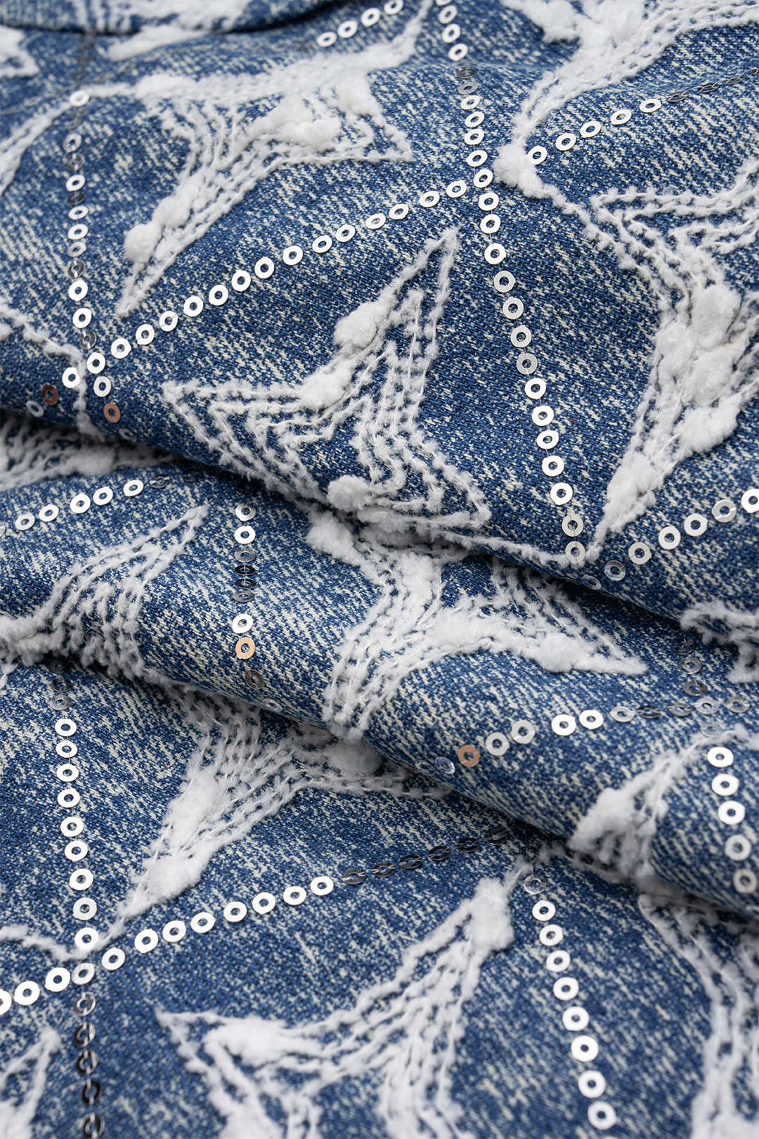 Shorts en jean à cordon de serrage