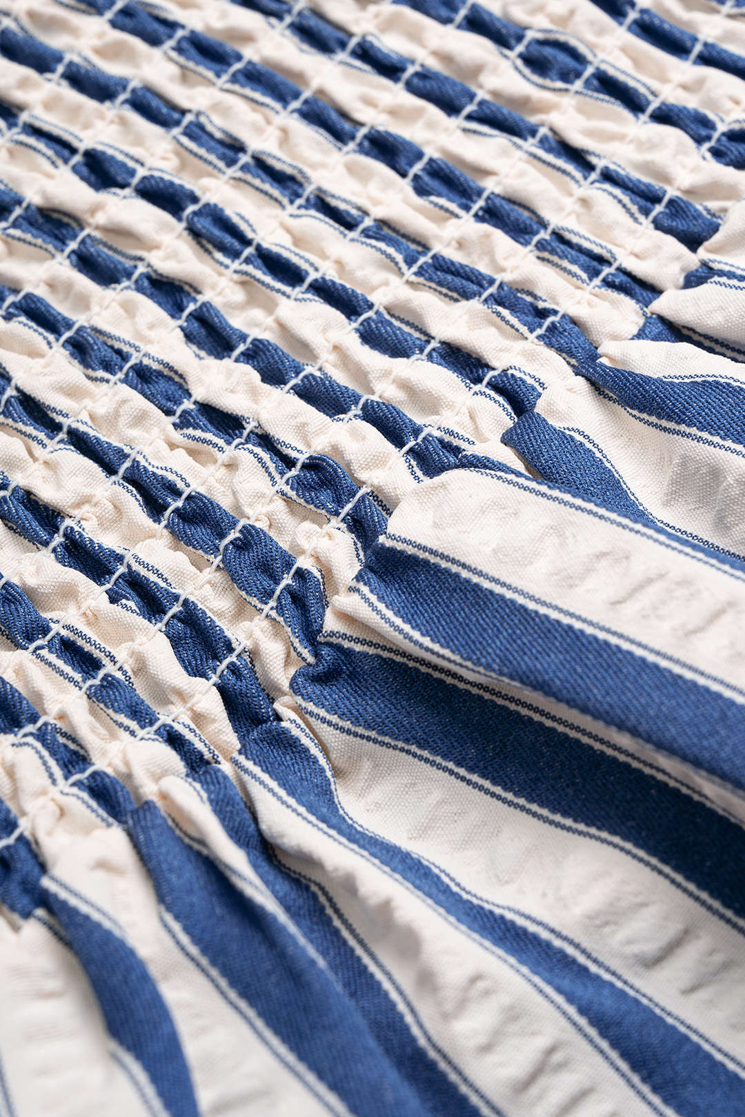 Maxikleid ohne Träger, ärmellos mit Streifenmuster