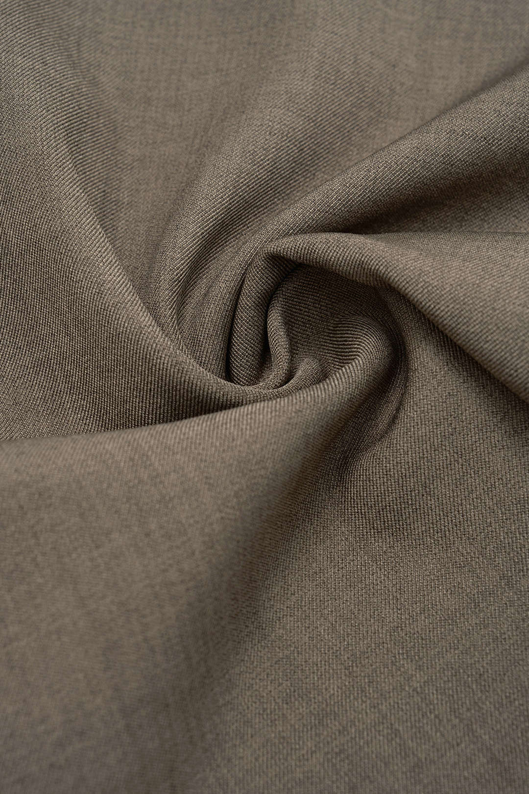 Asymmetrische Plissee-Hose mit weitem Bein