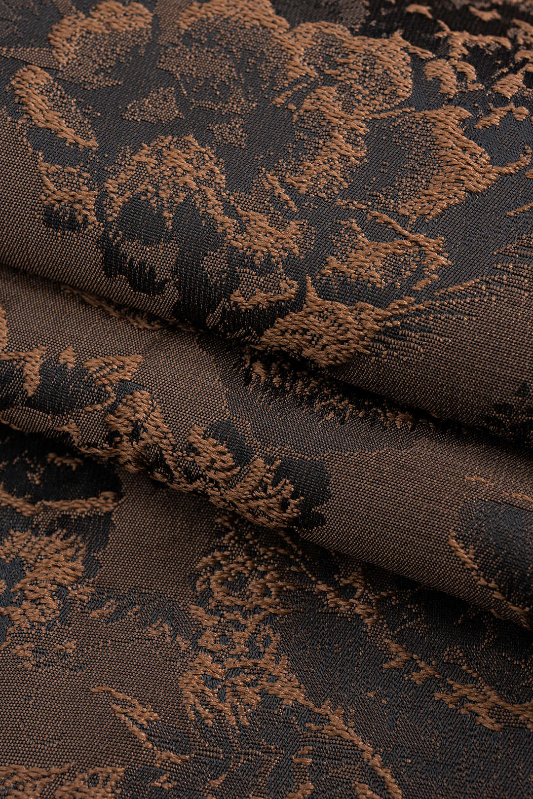Hose mit Jacquard-Blumenmuster, gesmoktem Bund und Raffungen