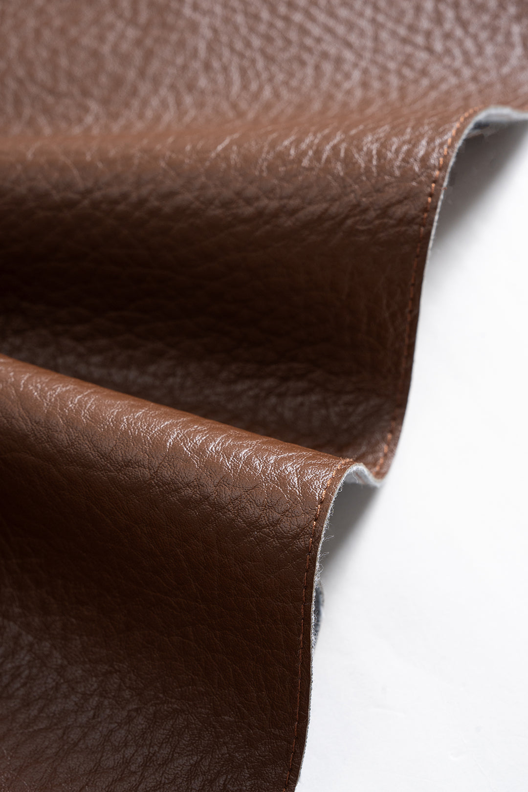 Faux Leather Texture Mini Skirt