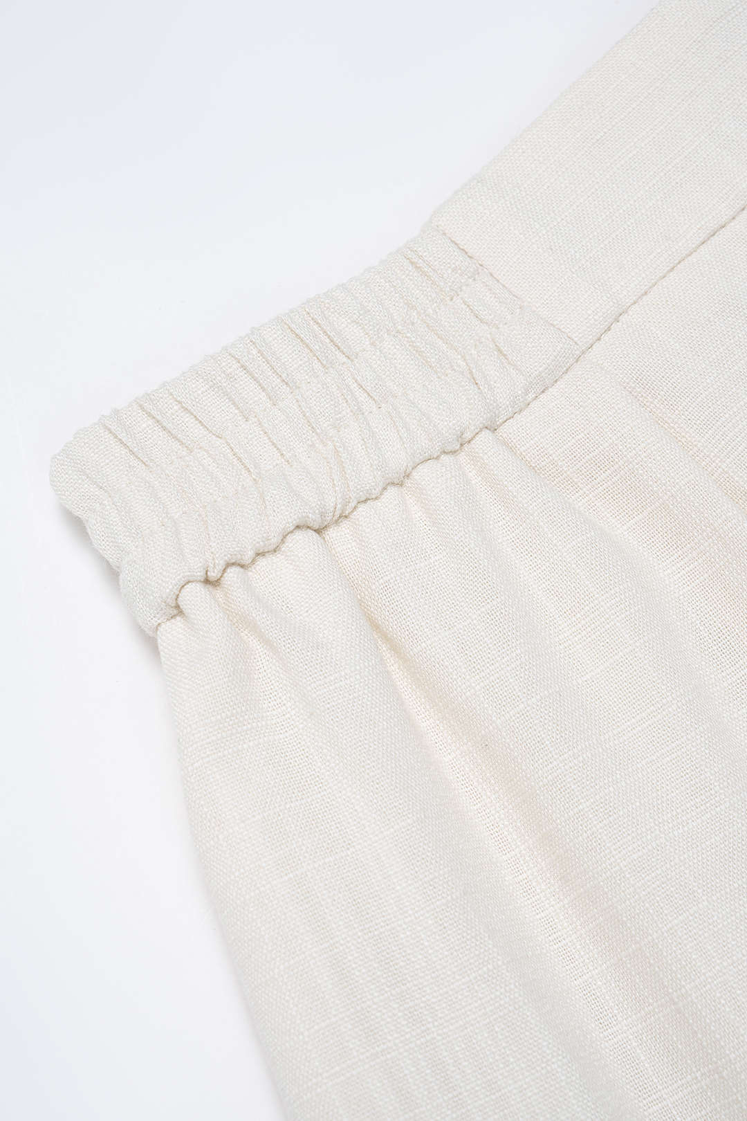 Shorts mit weitem Bein und gesmoktem Bund